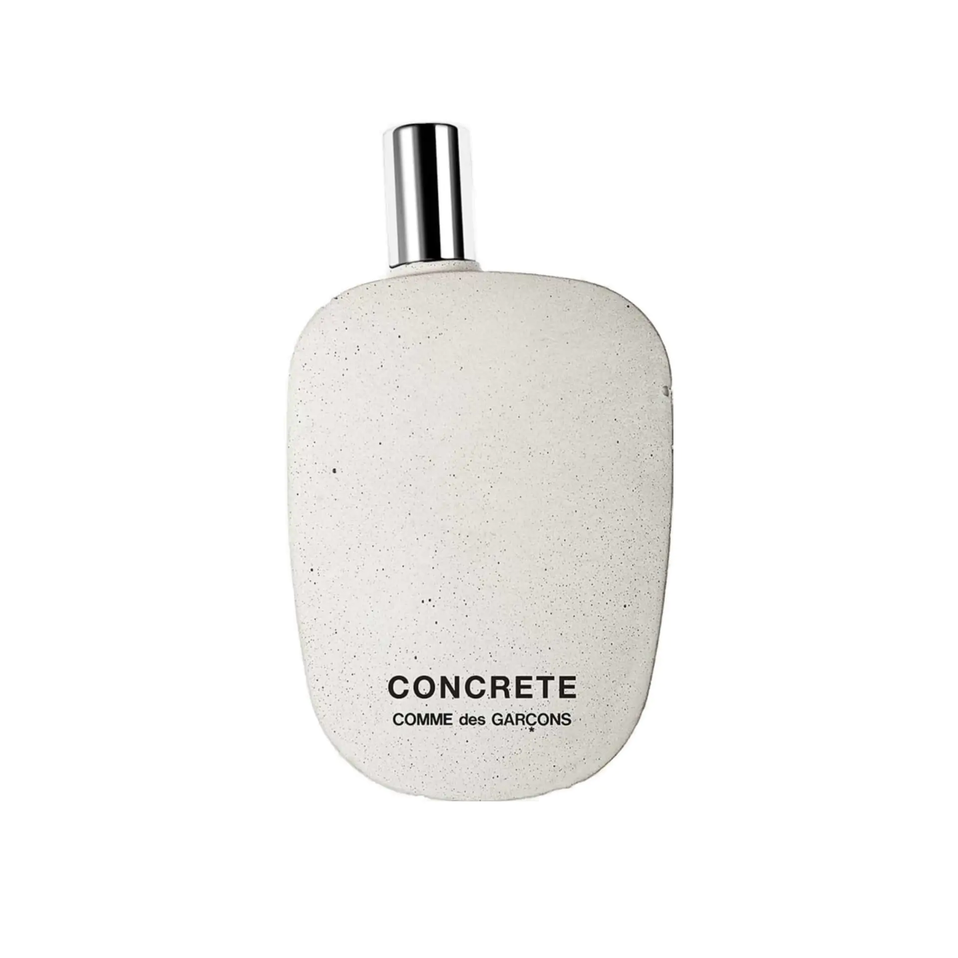 Comme des Garçons Concrete bottle over a white background