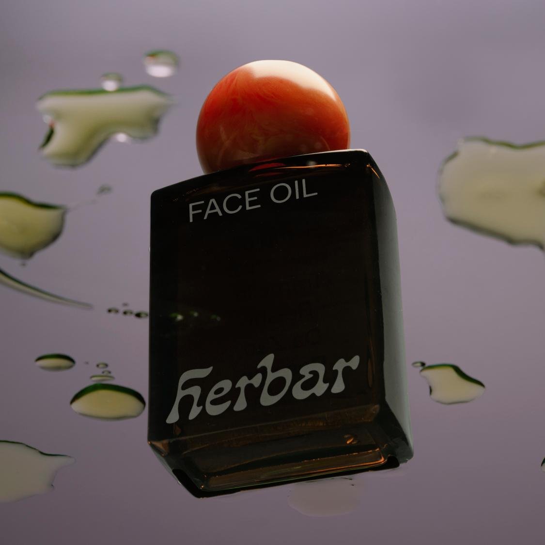 Herbar Face Oil (Travel Size) from below.