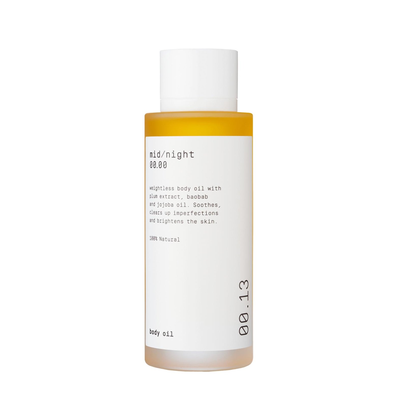 Midnight 00.00 Body Oil 00.13 bottle.