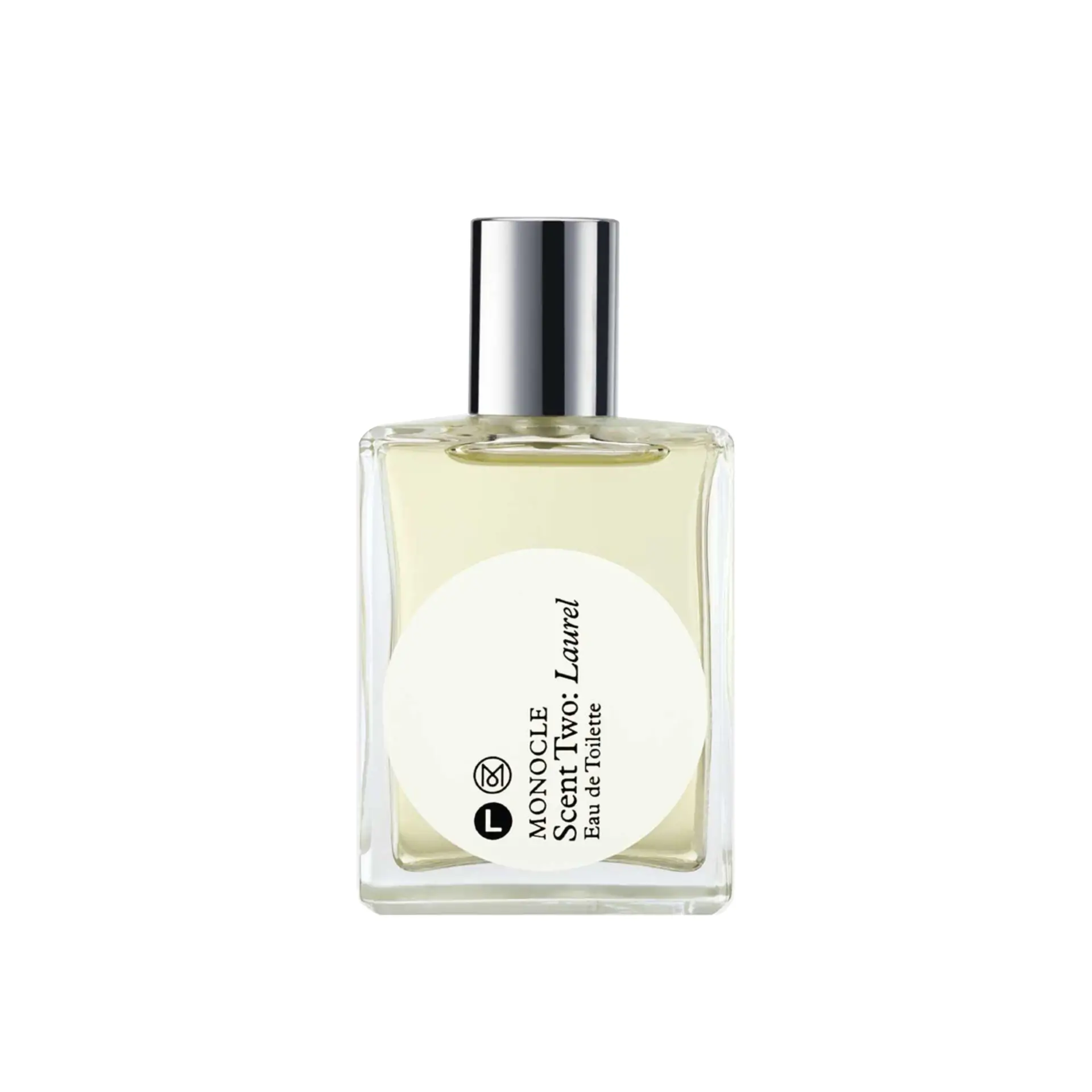 Comme des Garçons Monocle Scent Two: Laurel over a white background