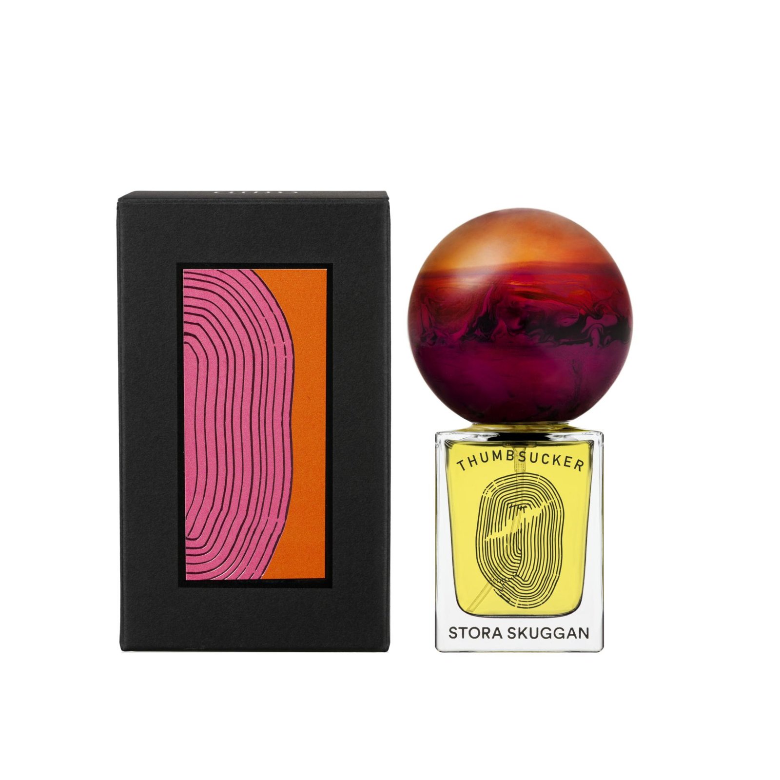 Stora Skuggan Thumbsucker bottle and box.