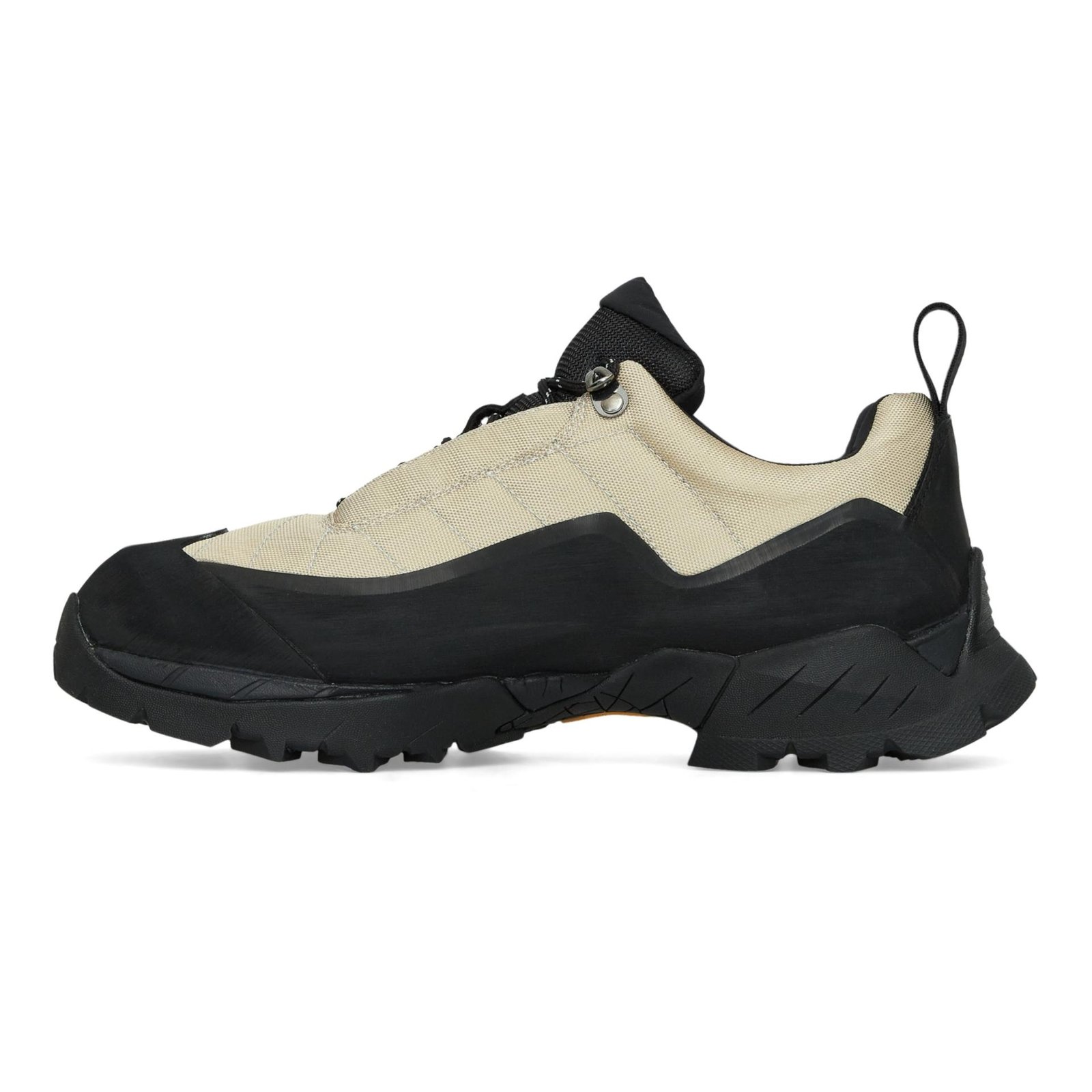 ROA Khatarina Boot in Beige from the left side.