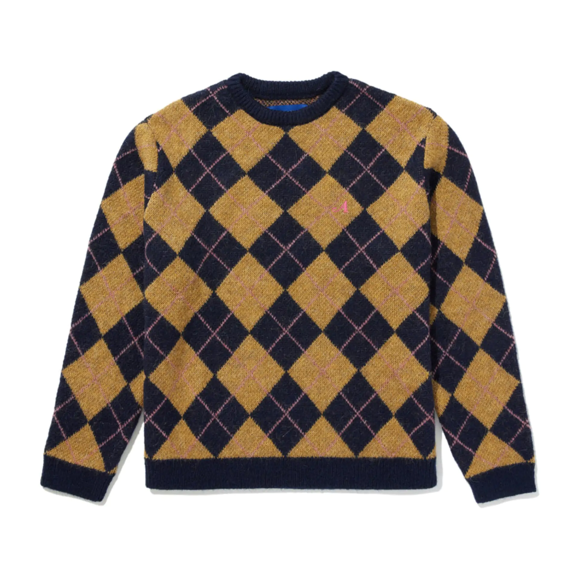 Awake NY Argyle Mohair Sweater front