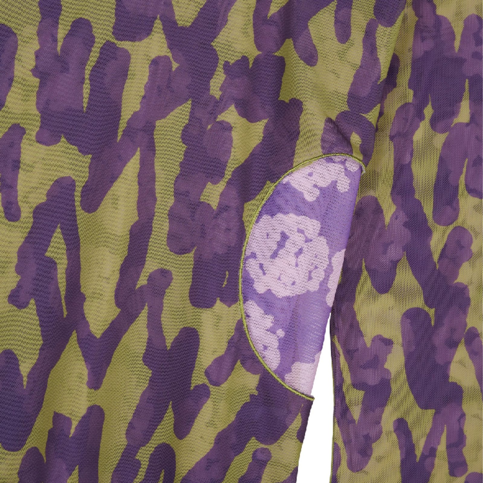 Brain Dead Yumiko Hyper Mesh Top detail