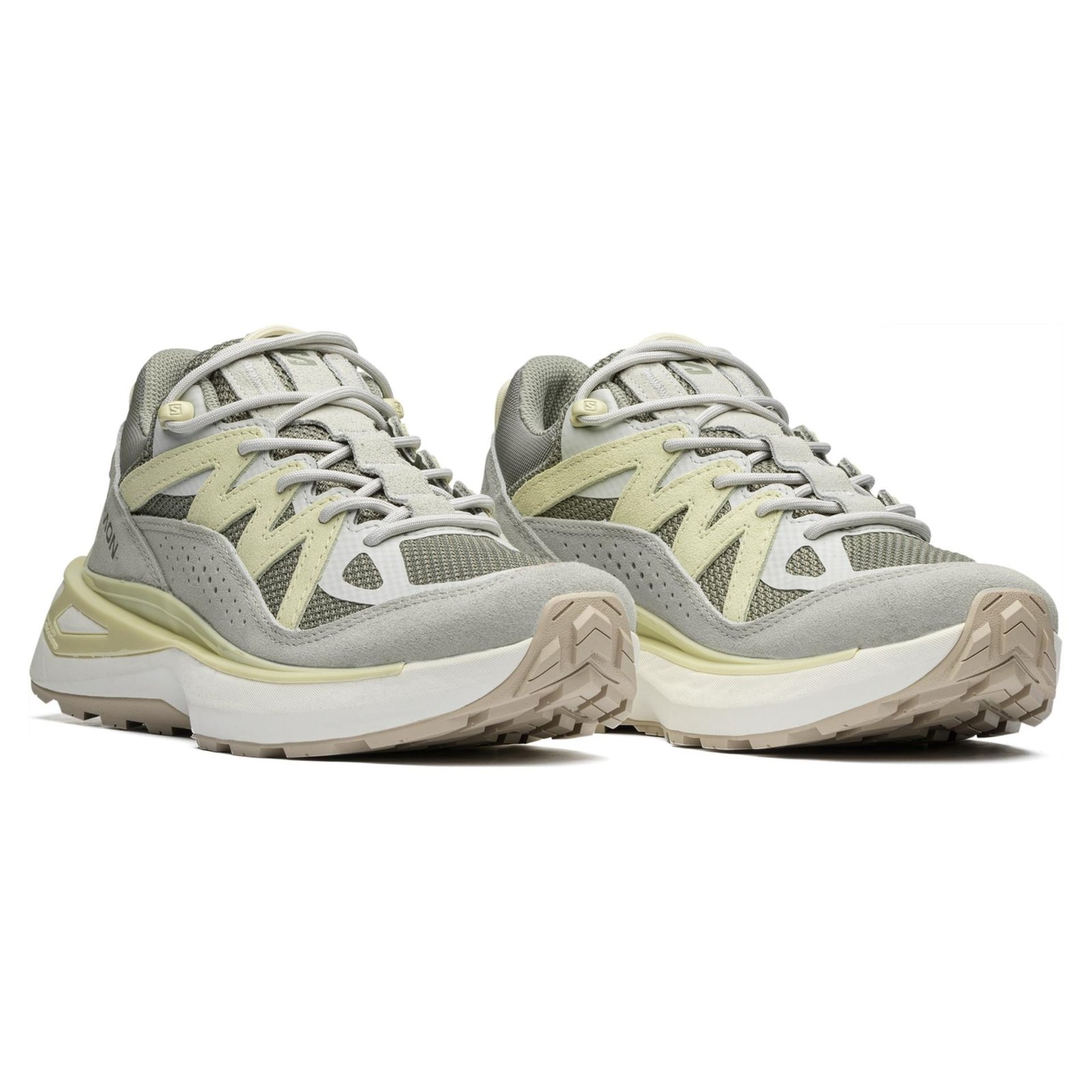 A pair of Salomon Odyssey Elmt Low from the front