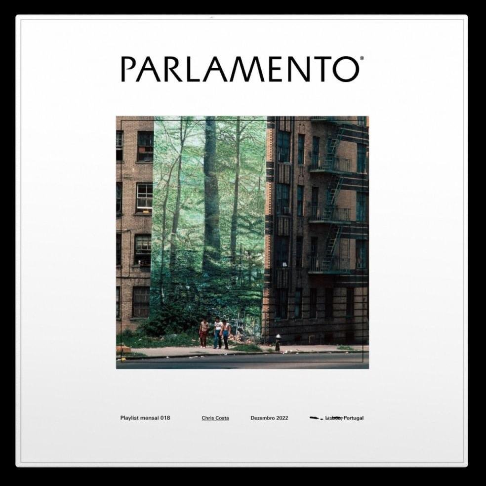 Playlist Mensal 018 cover curated by Chris Costa.
