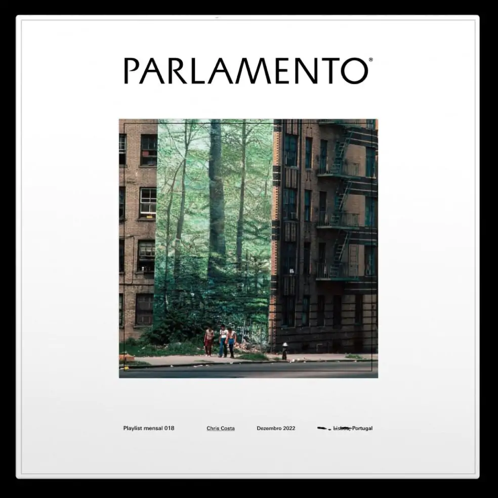 Playlist Mensal 018 cover curated by Chris Costa.