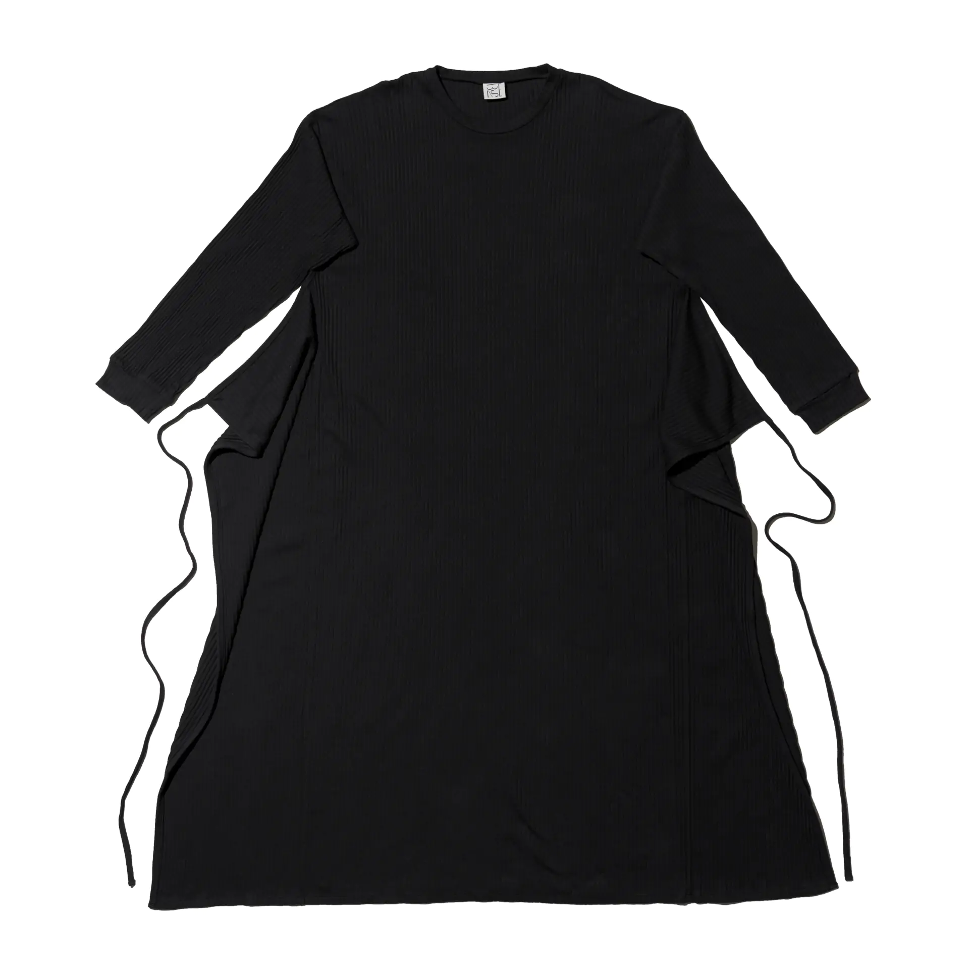 Baserange Shaw Kaftan in black.