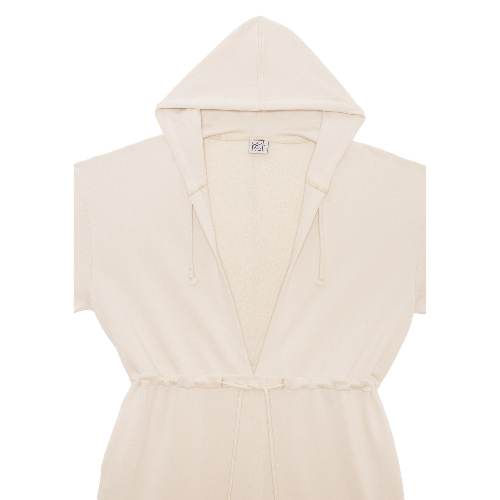 Baserange Ordu Jumpsuit Off-White front detail