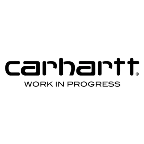 Carhartt logo in a white background