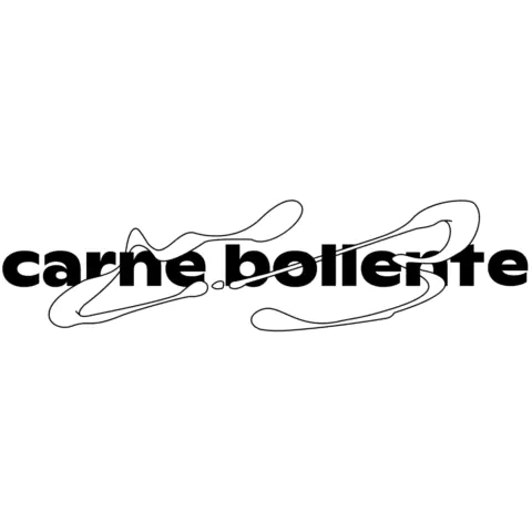 Carne Bollente logo in a white background