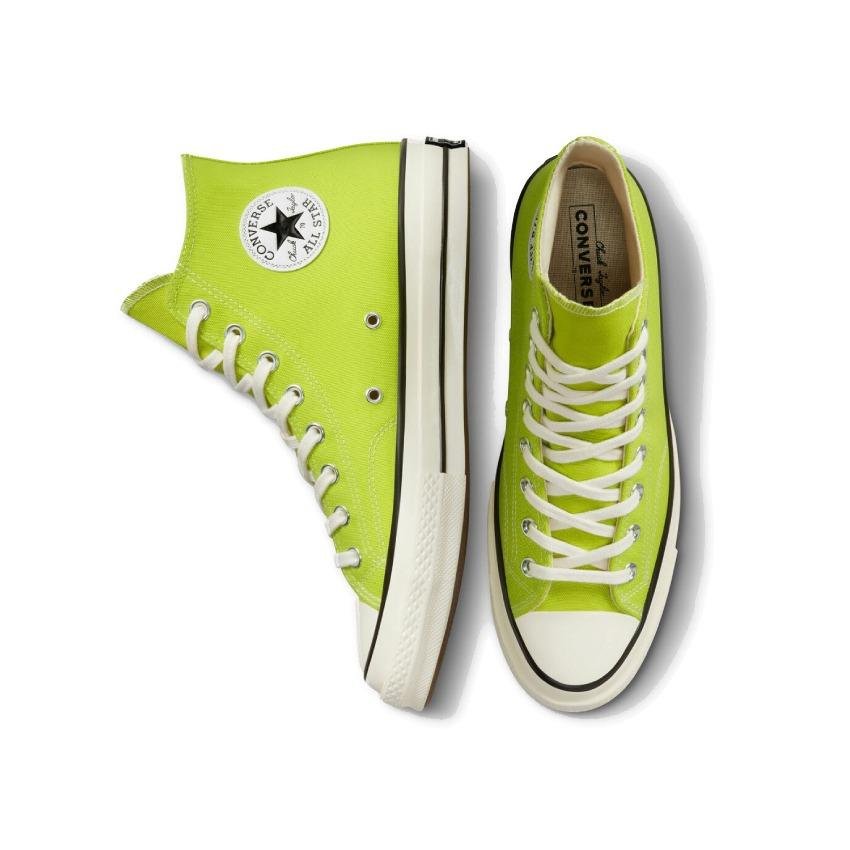 Converse Chuck 70 Hi Lime Twist from above