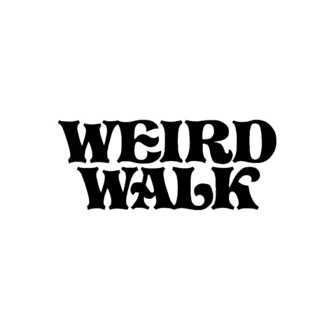 Weird Walk logo on a white background.