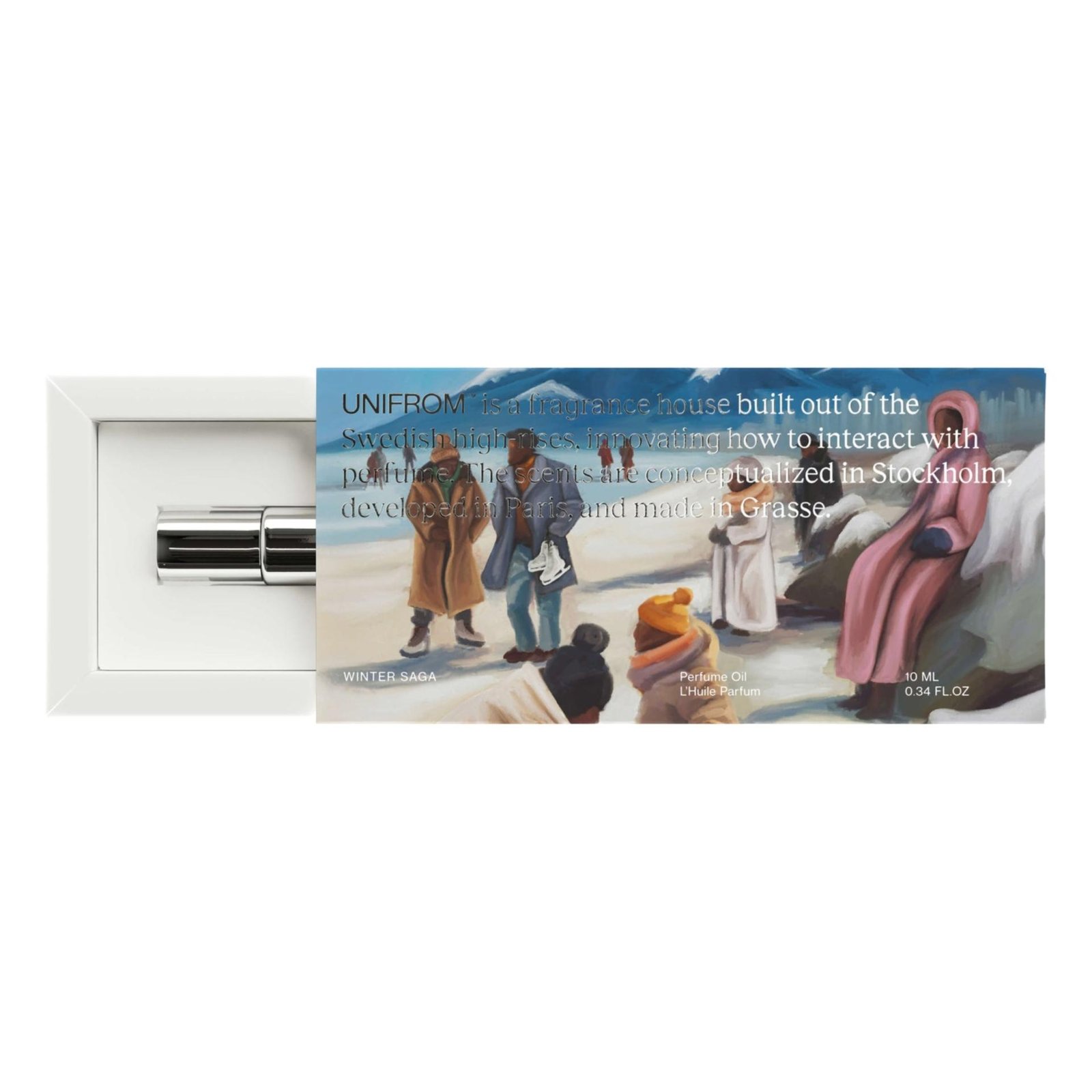 UNIFROM™ Winter Saga Perfume Oil box.