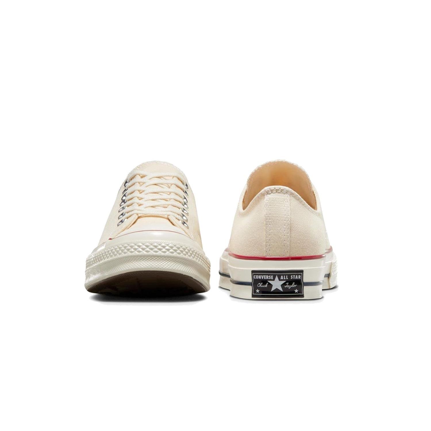 Converse Chuck 70 Low Parchment front and back