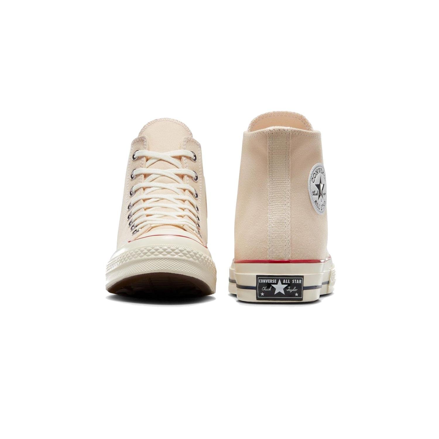Converse Chuck 70 Hi Parchment front and back