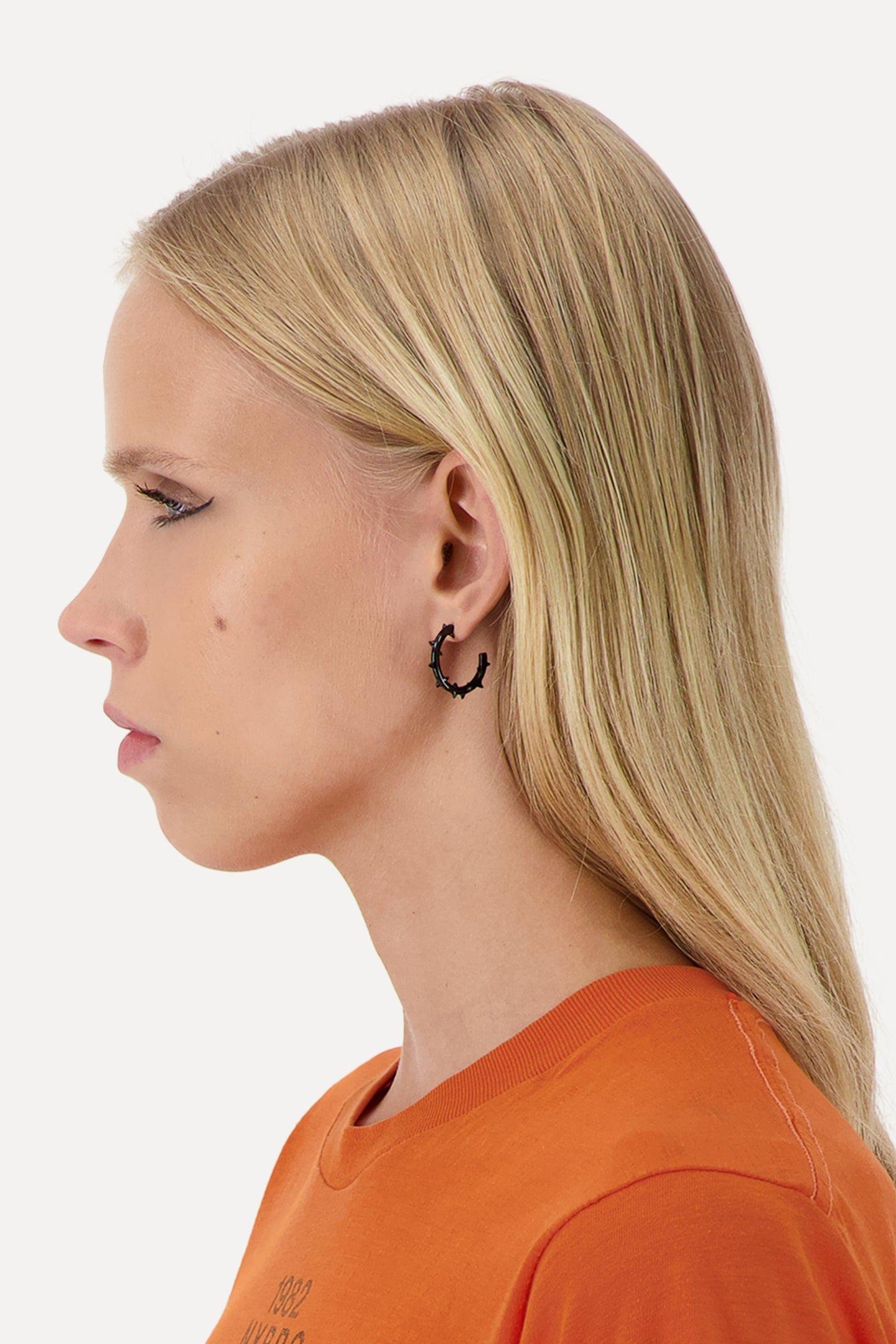 新品未使用】JUSTINE CLENQUET HIRSCHY EARRINGS - メルカリ