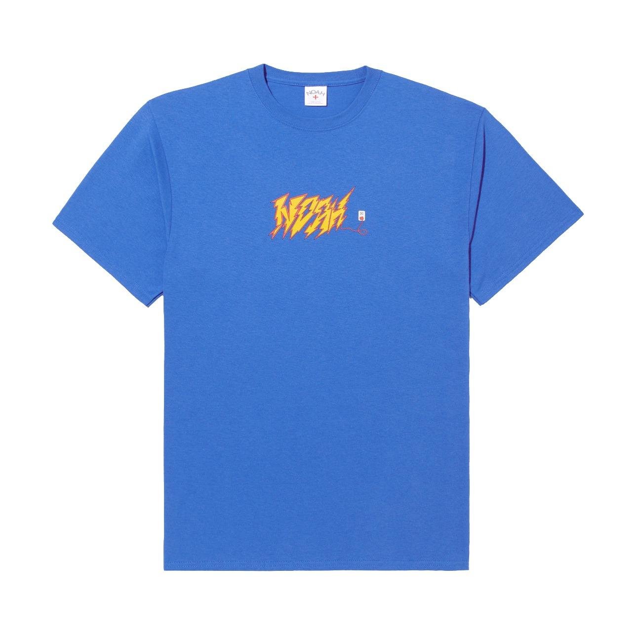 Noah Circuit T-Shirt Blue front