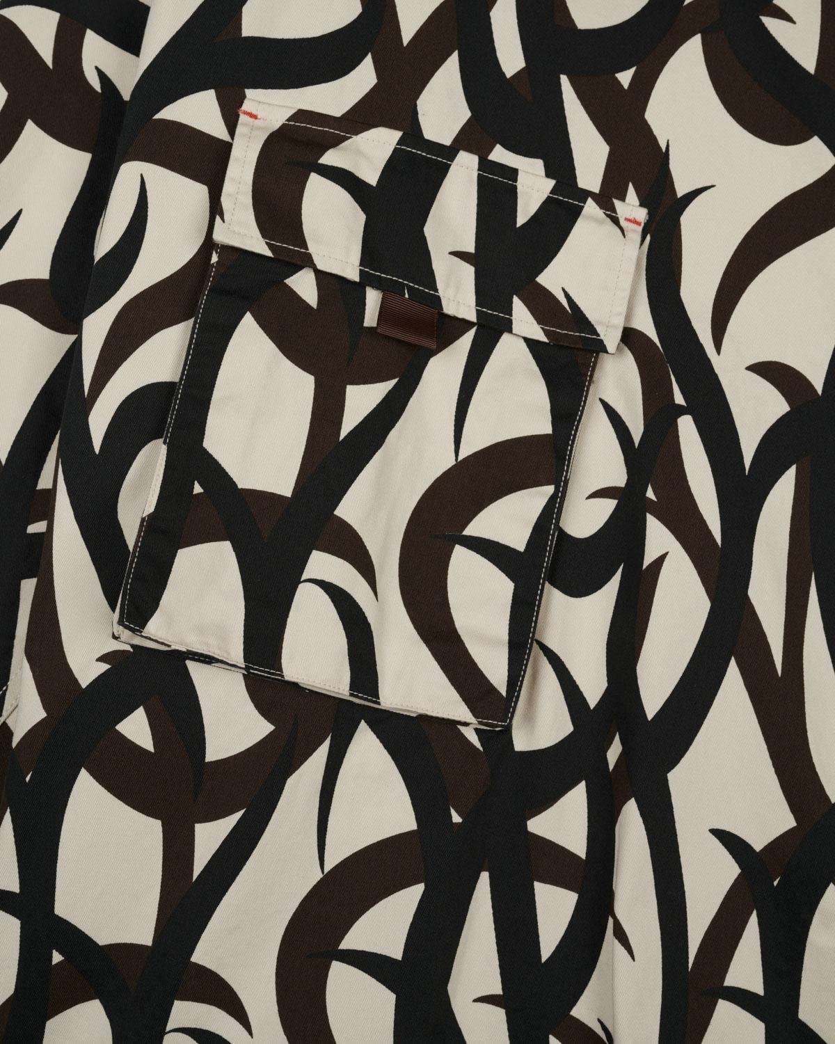 Brain Dead All Terrain Military Smock pocket detail