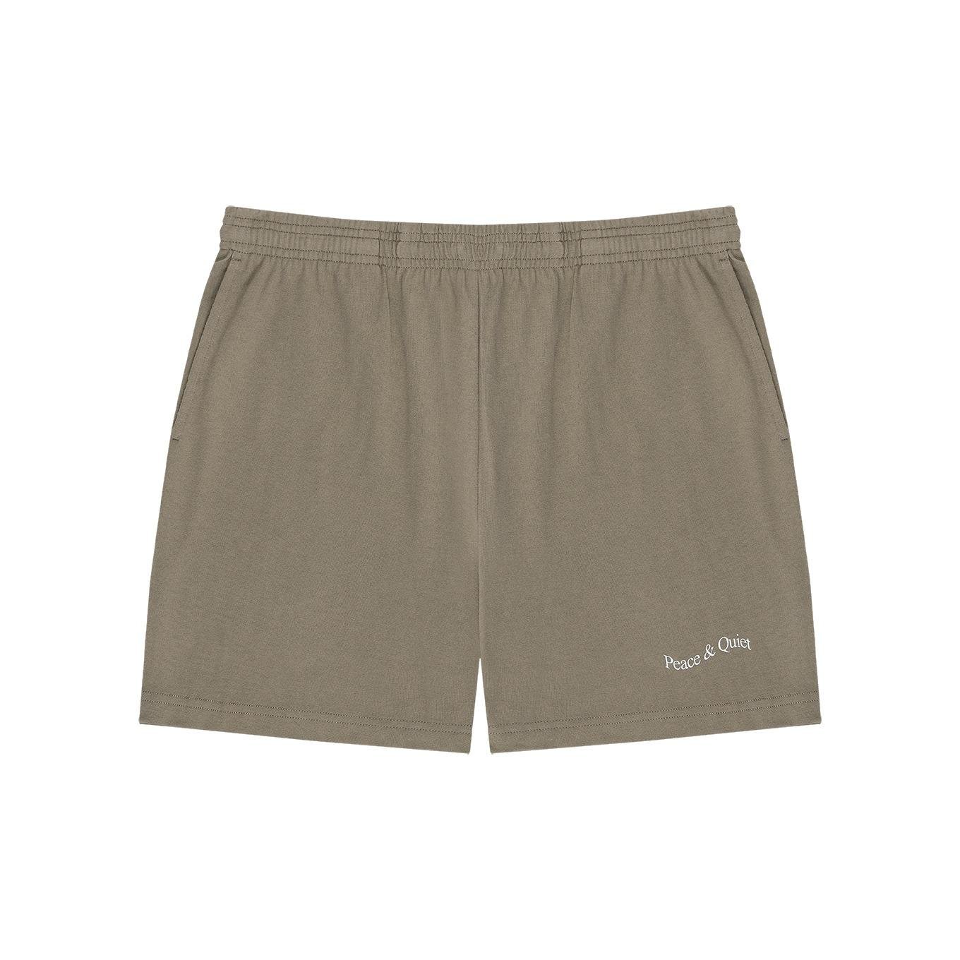 Museum of Peace & Quiet Wordmark Shorts – Clay