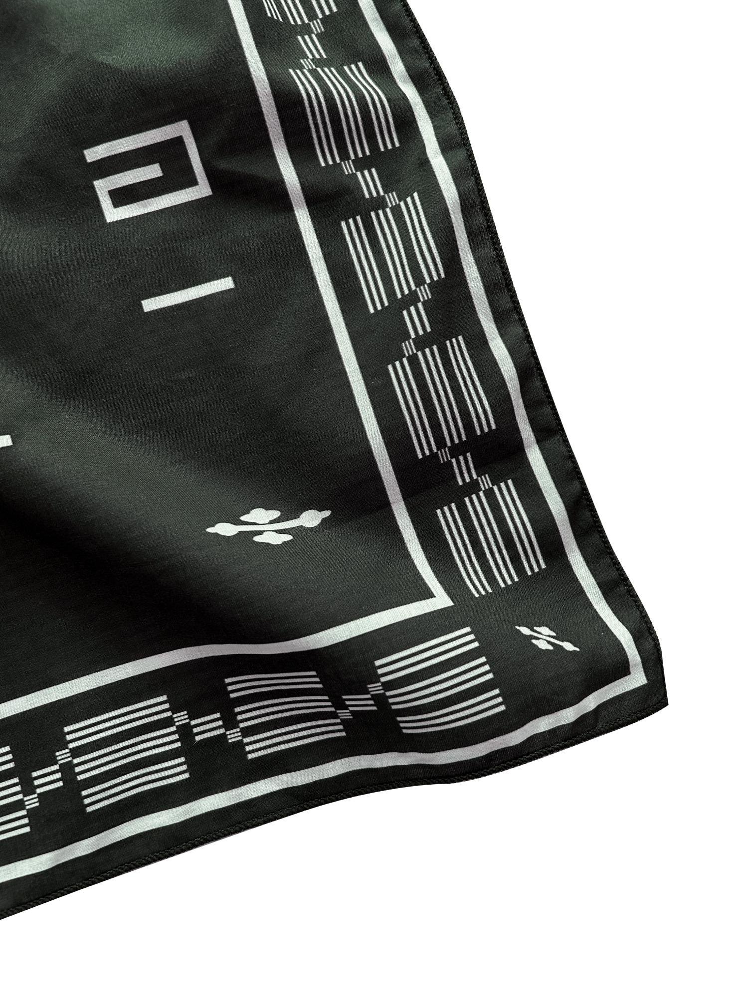 Appaloosa Williamson The Poncho Bandana corner detail.