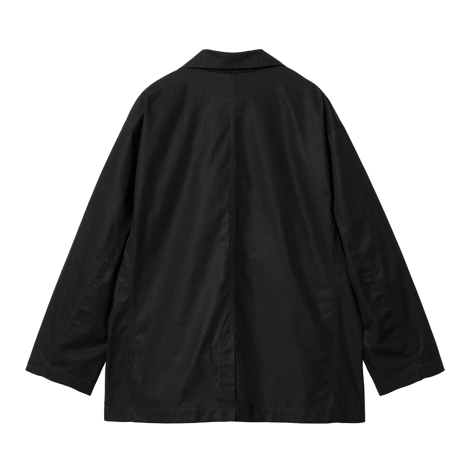 Carhartt WIP Franky Blazer Black back view in a white background