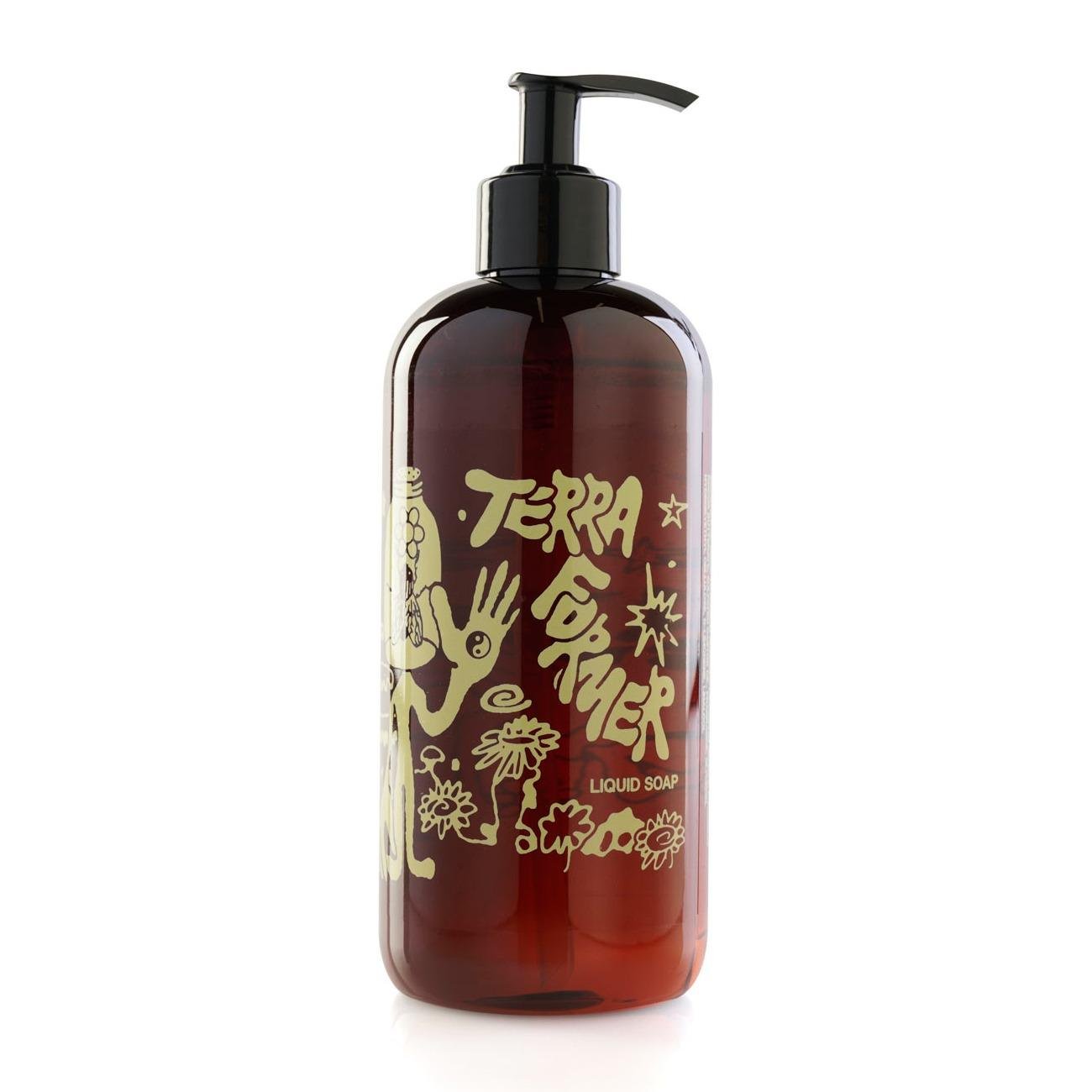 Brain Dead Terra Former Liquid Castile Soap front.