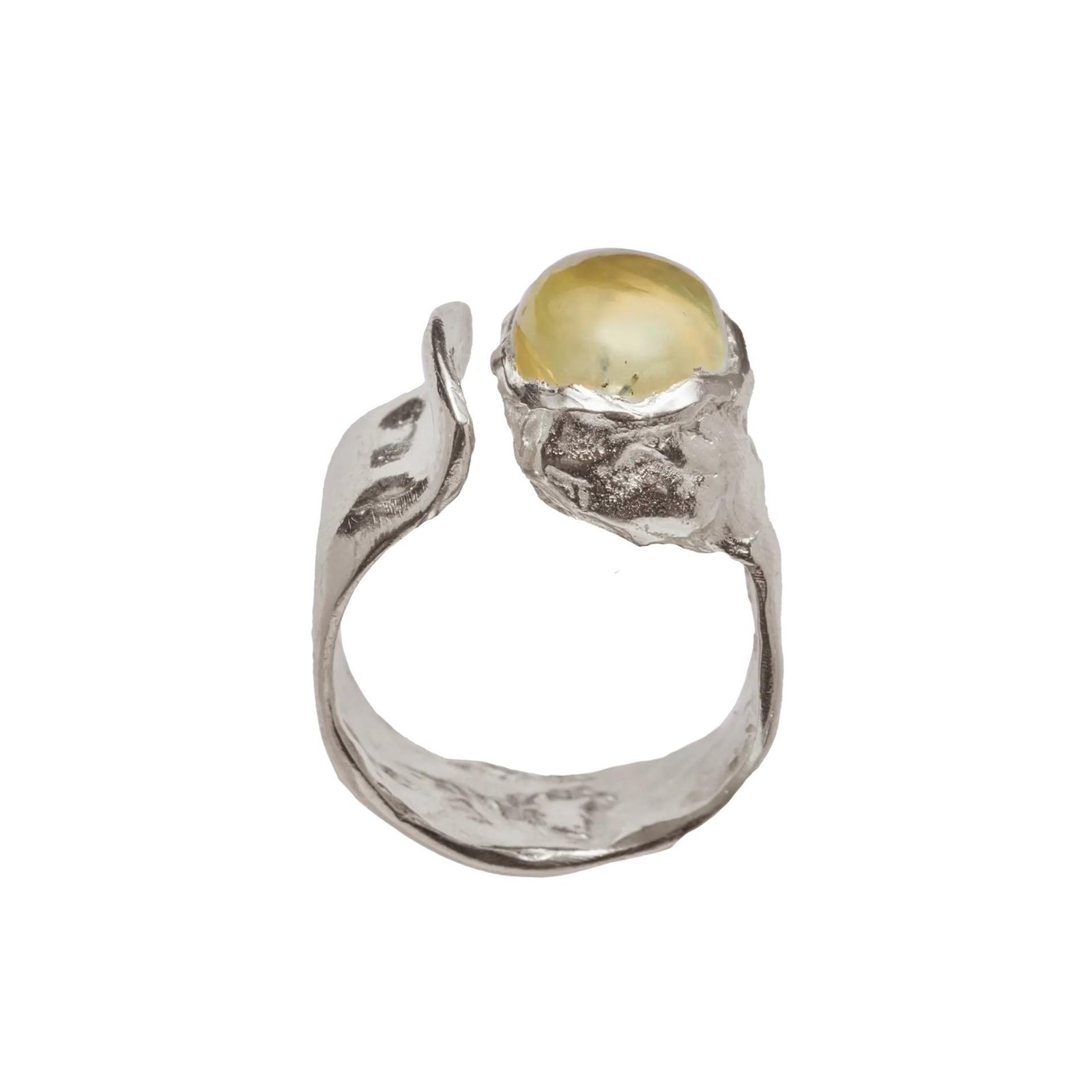 Simuero Uva Ring Silver from above