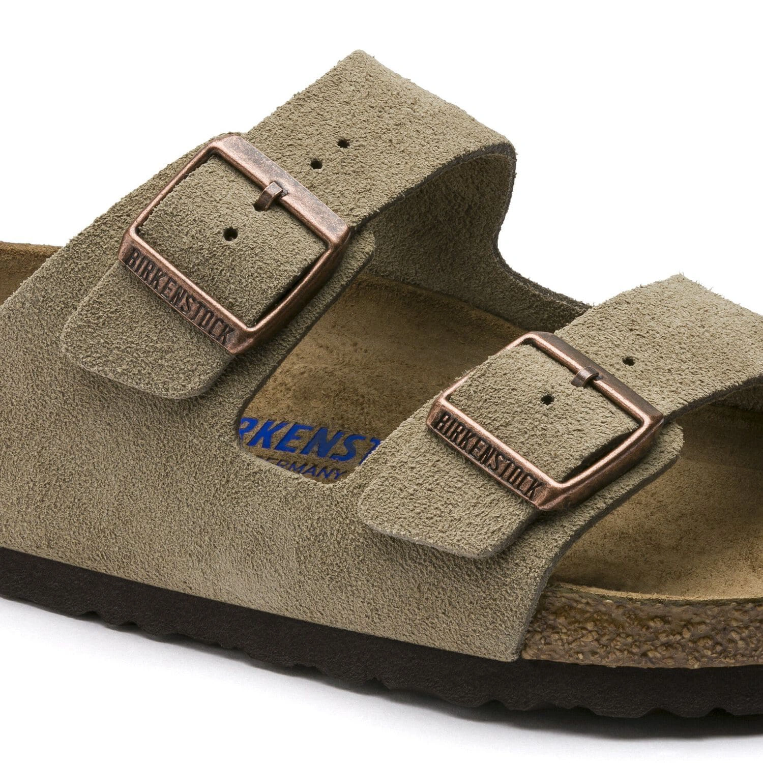Birkenstock Arizona Taupe Detailing