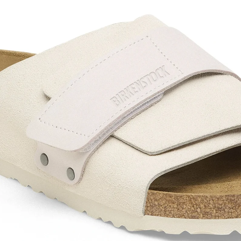 Birkenstock Kyoto Antique White Detailing