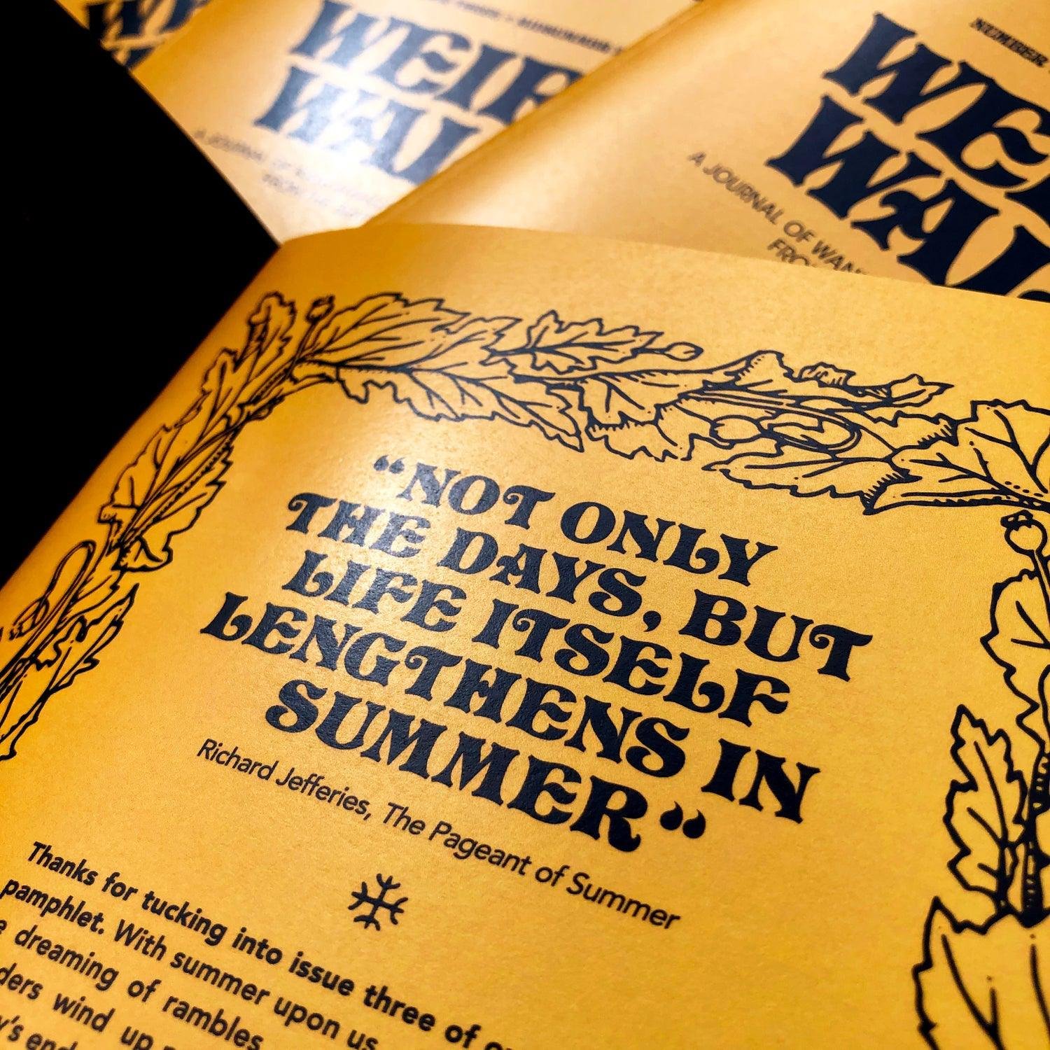 Weird Walk Zine Issue Three4