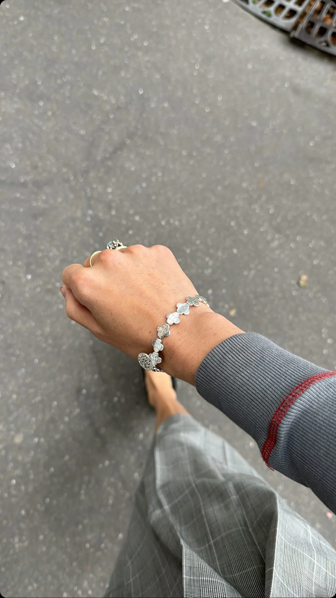 Gottlob Edition No. 1 Bracelet Silver on model
