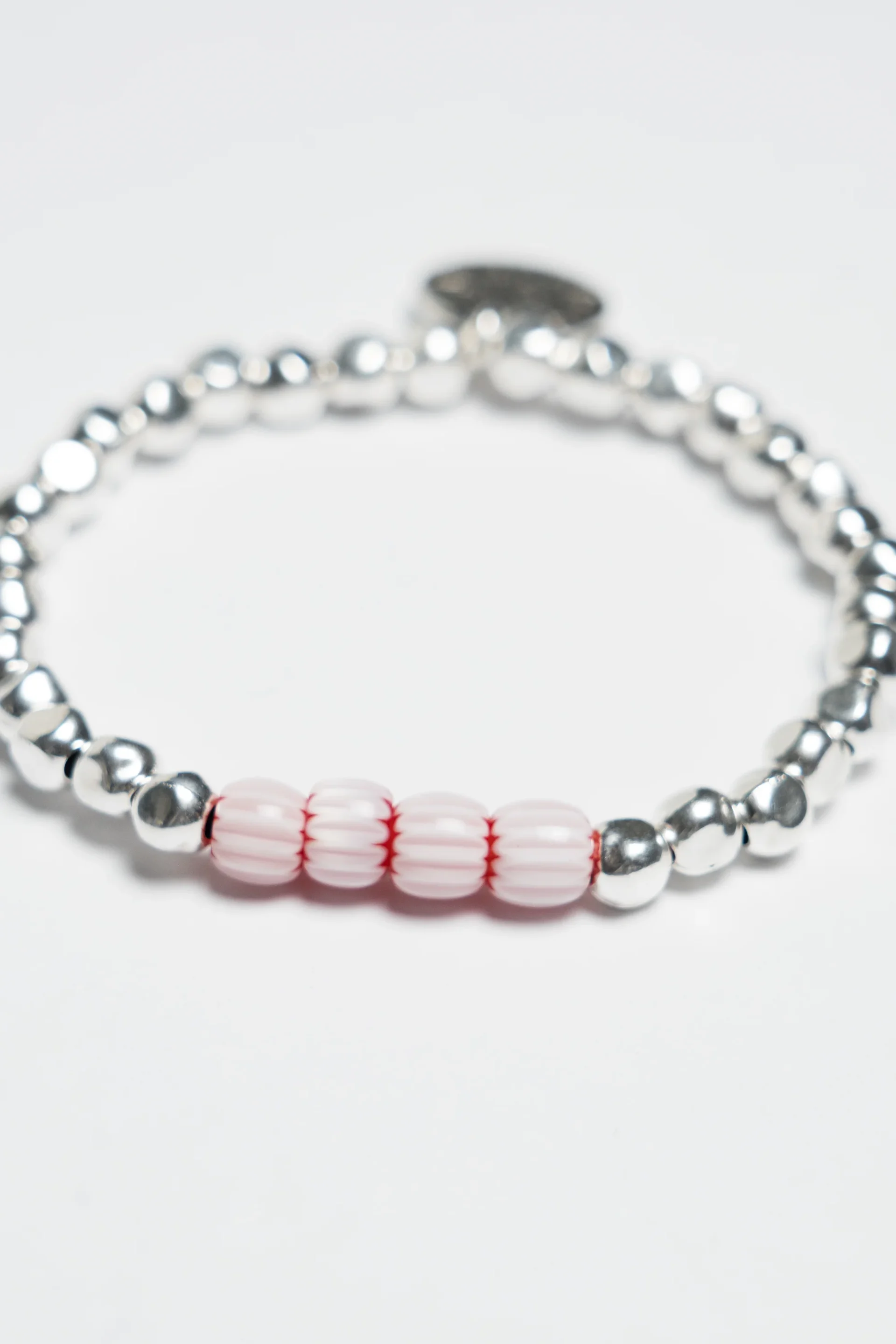 Gottlob Edition No. 2 bracelet Pink/Dark Red detail