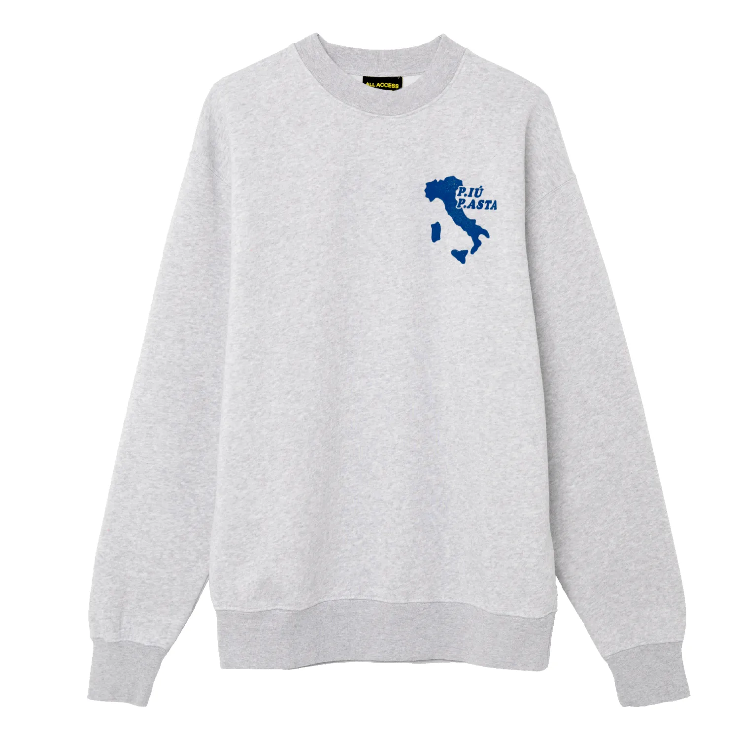 PP Piu Pasta Crewneck Back Front View