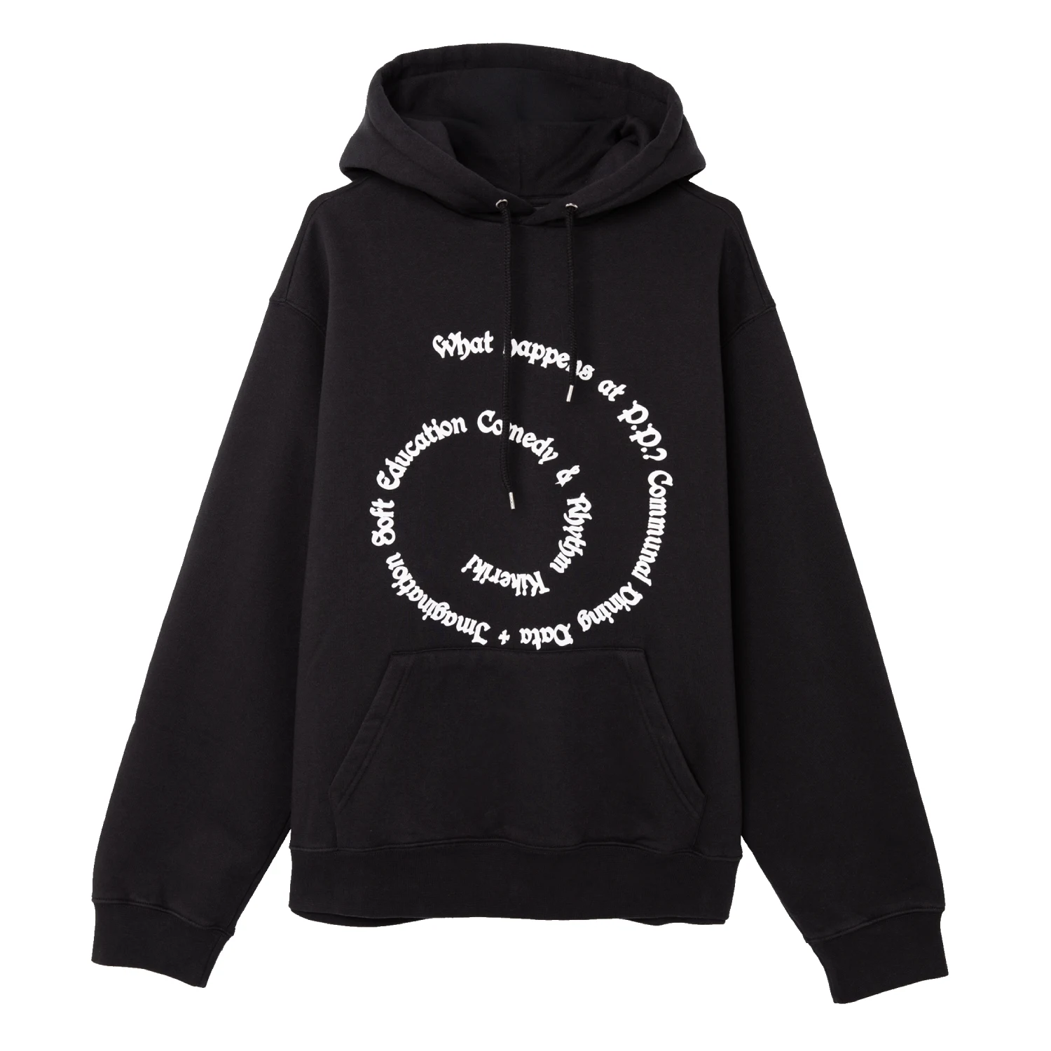 PP What Happens Hoodie Front View