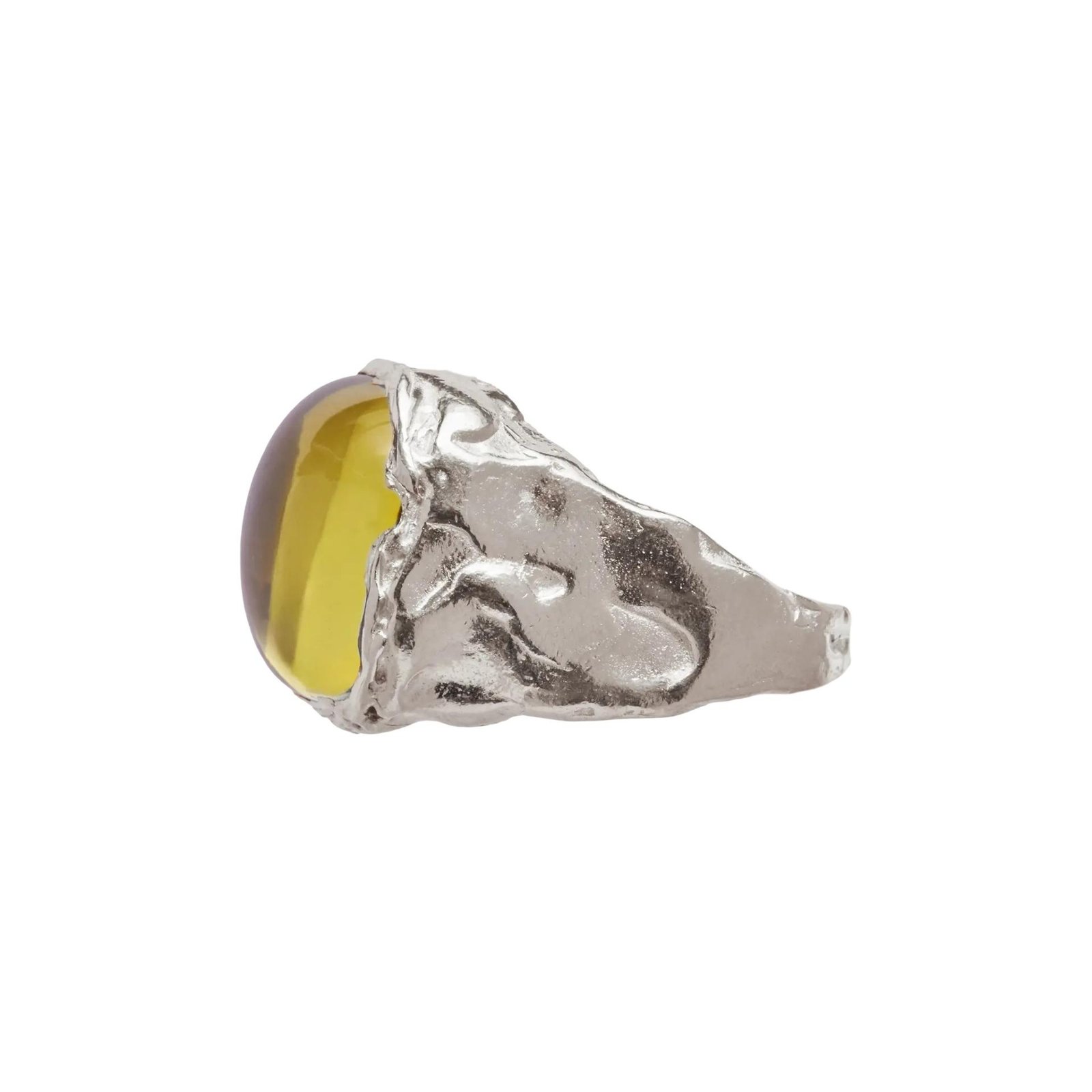Simuero Boya Yellow Ring from the side.