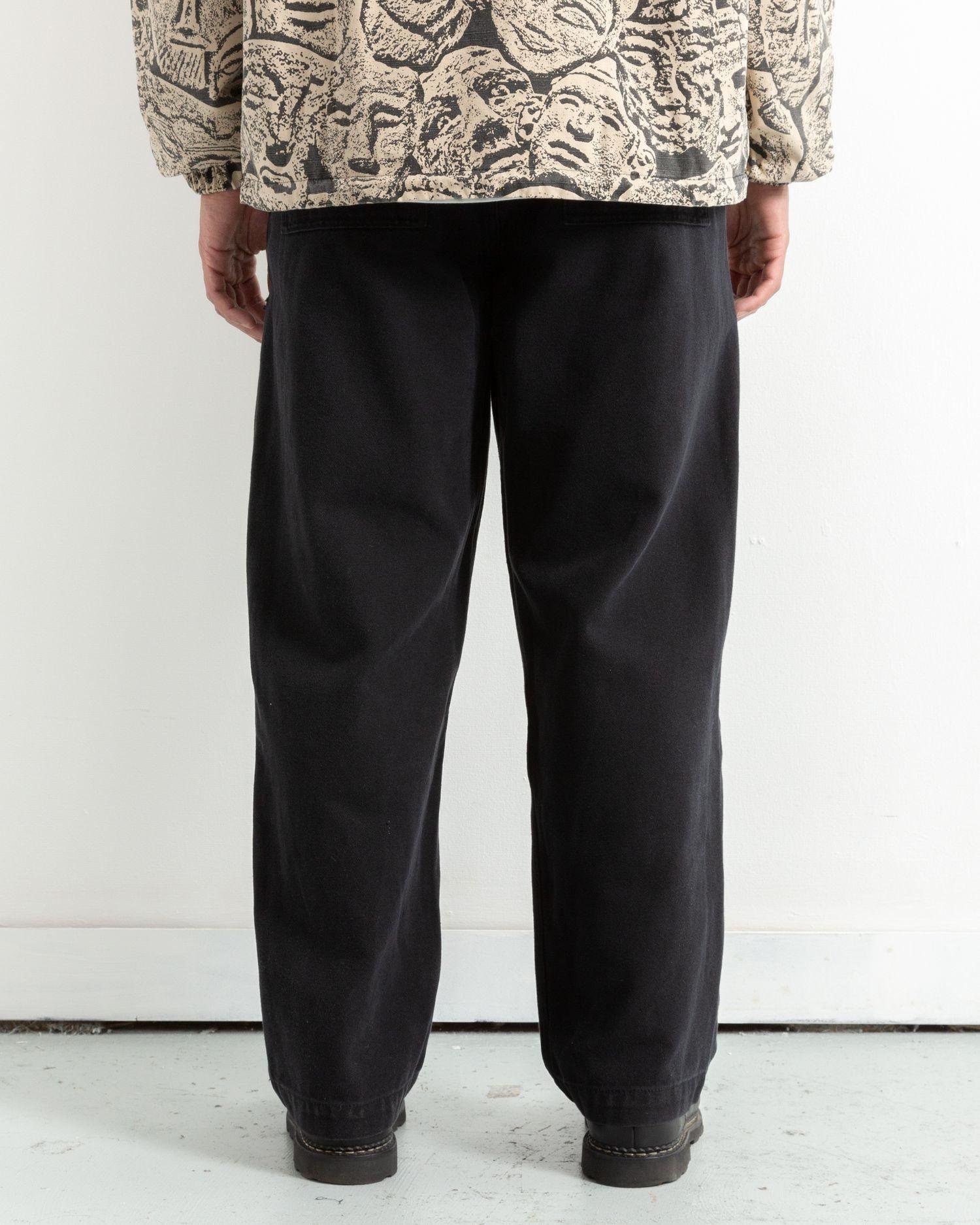 Heresy Scraggy Trousers Black with model back