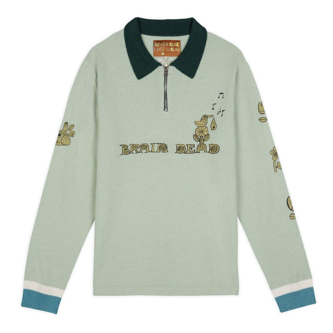 Lex Half Zip Sweater Front View