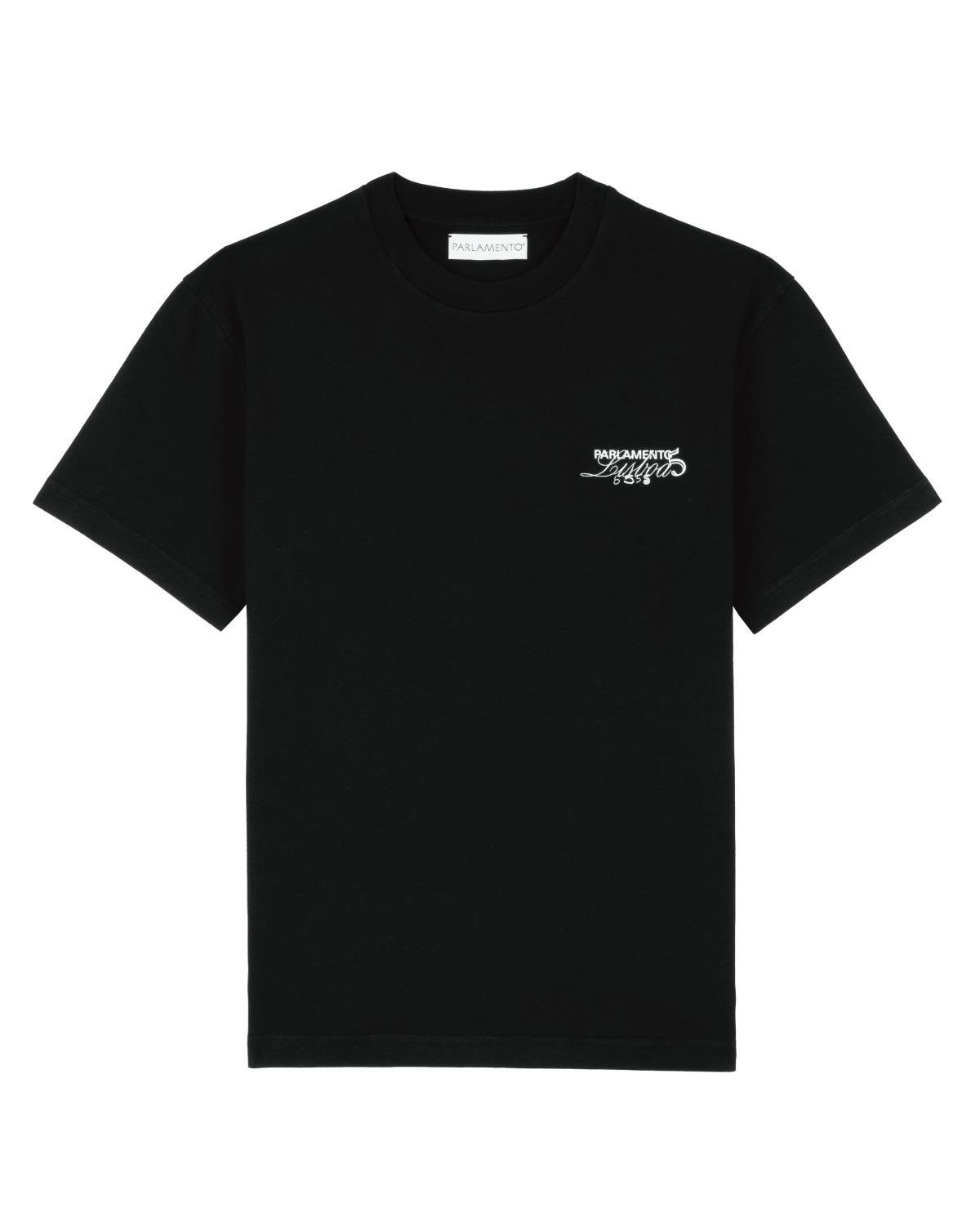Parlamento Lisboa Five Years T-Shirt from the front.
