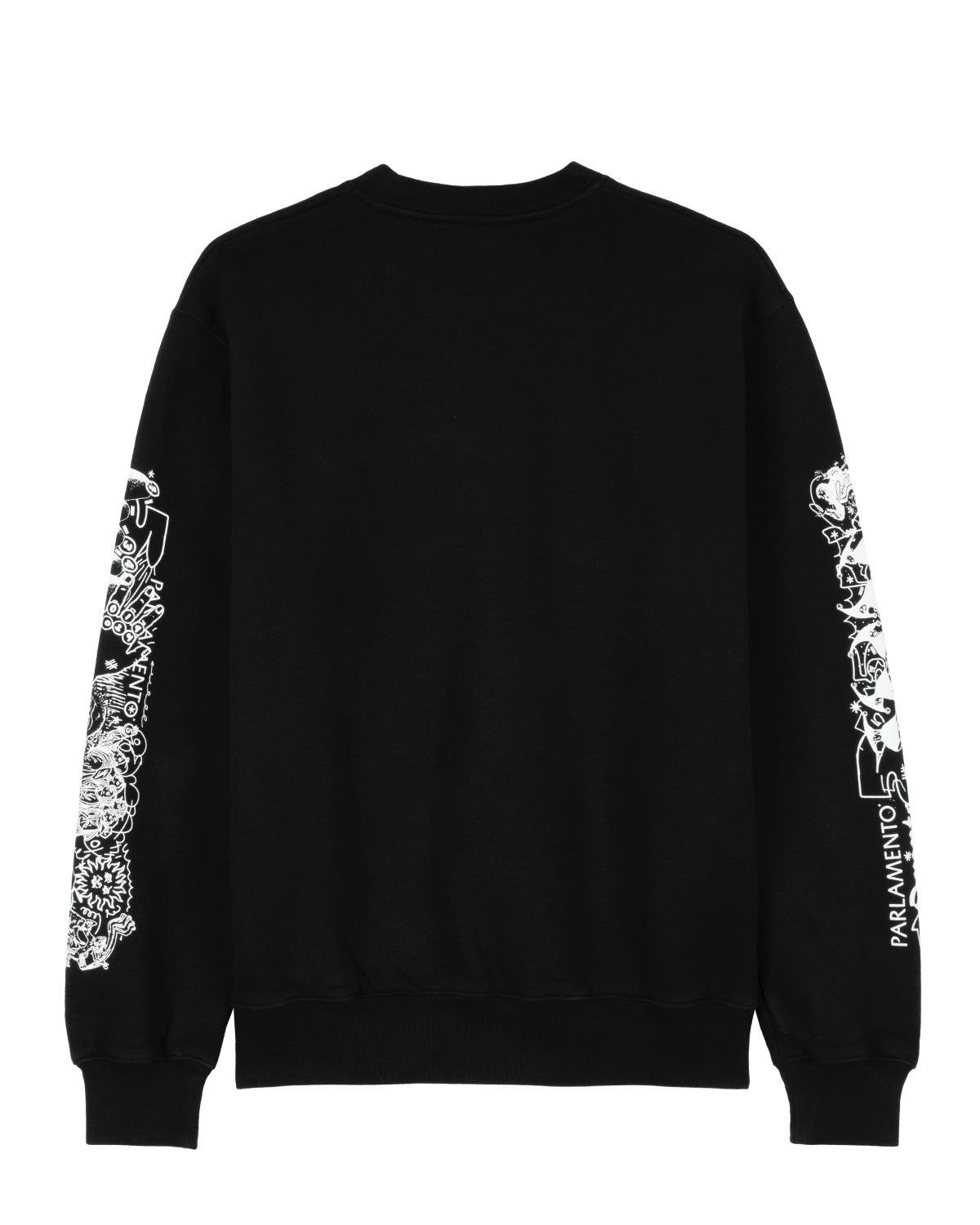 Parlamento Lisboa Five Years Sweatshirt from the back.