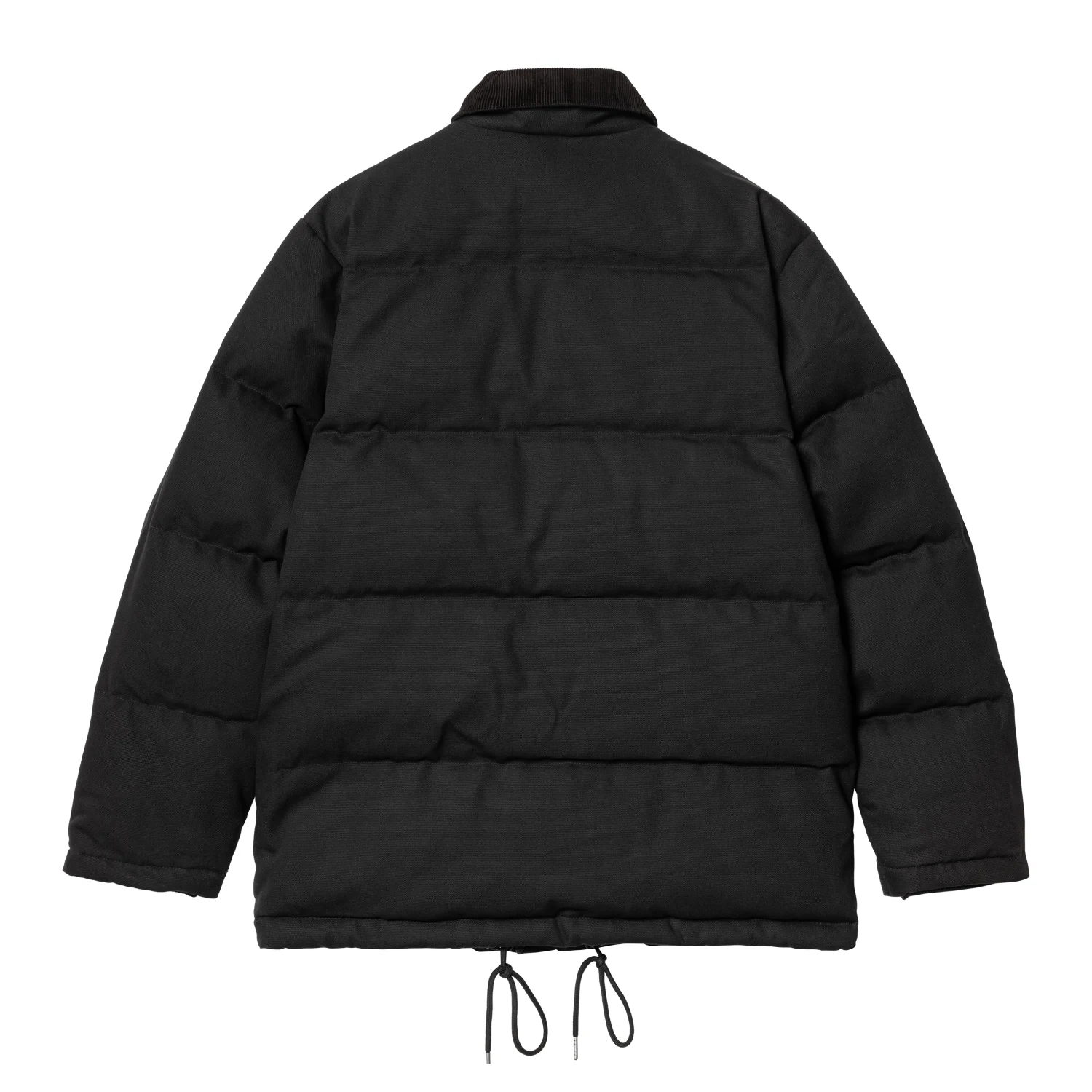 Carhartt WIP Rayley Jacket Black back view in a white background