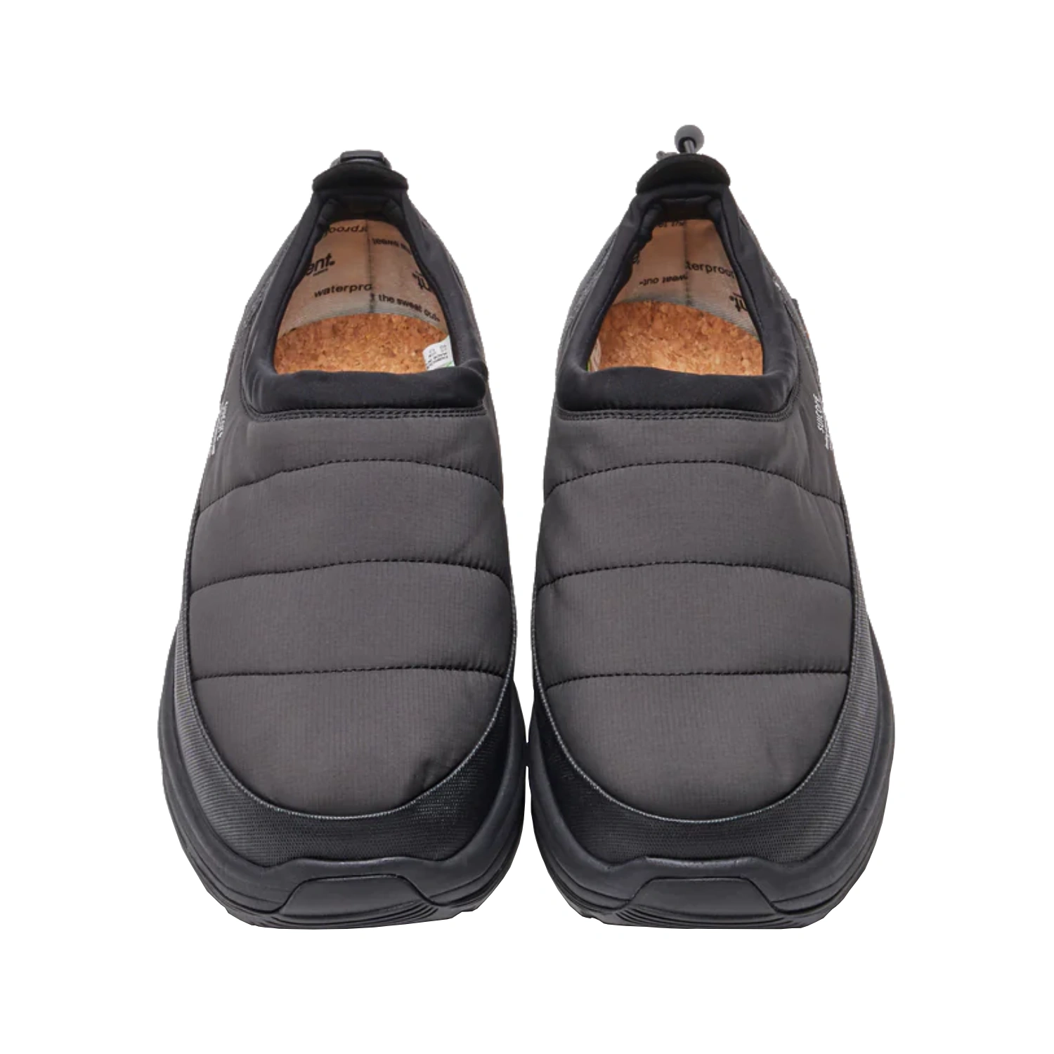 Suicoke Pepper-Mod-eV Black top view in a white background