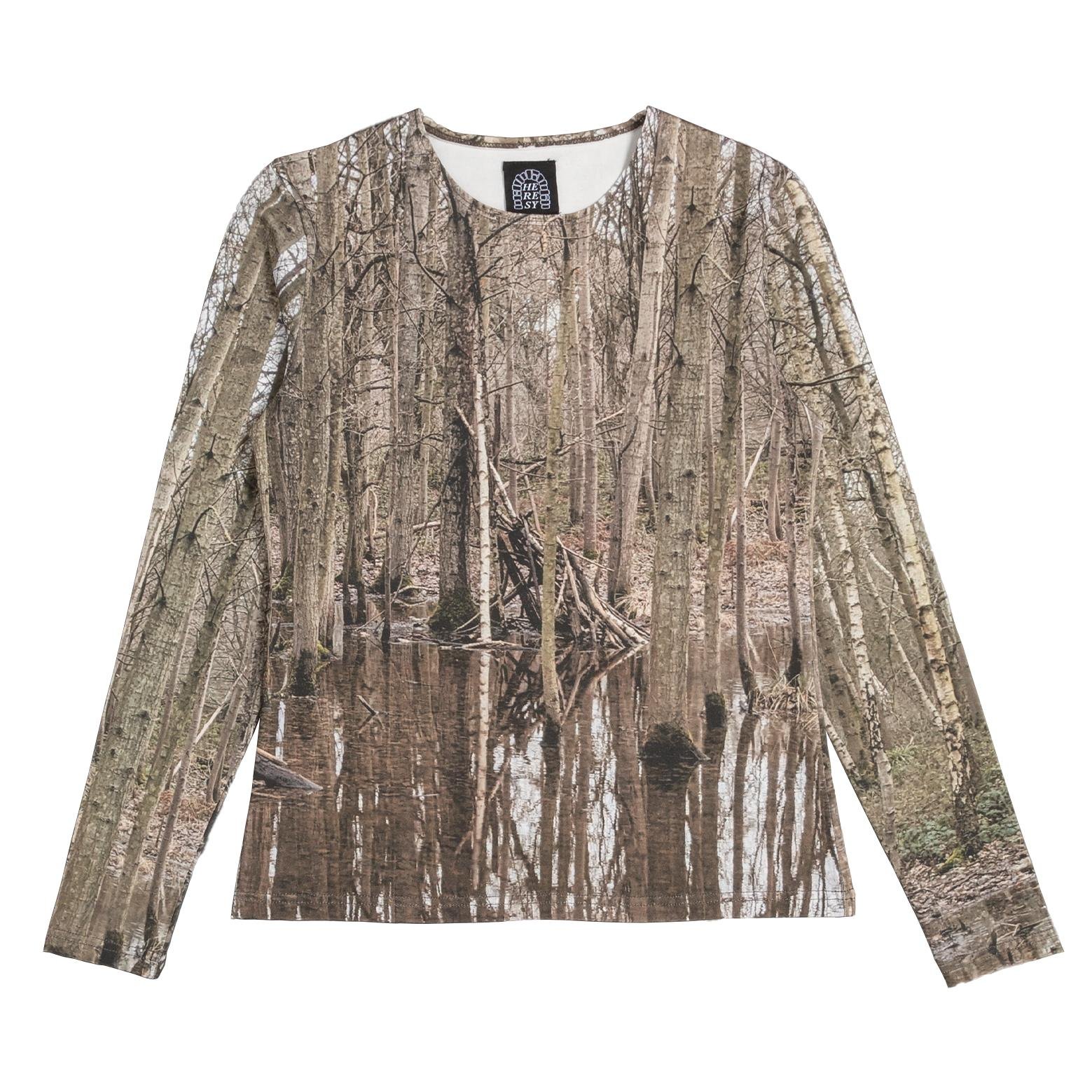 Heresy Marsh Top Print from the front.