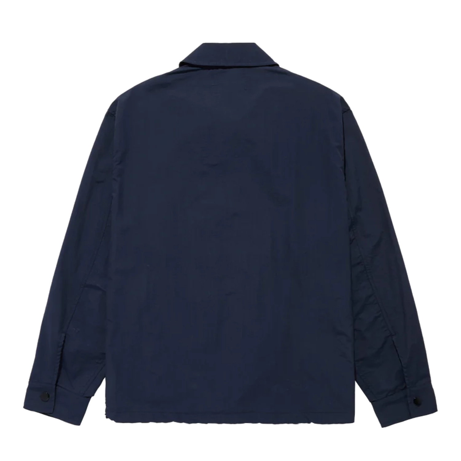 Awake NY Crown Coaches Jacket Navy back view in a white background