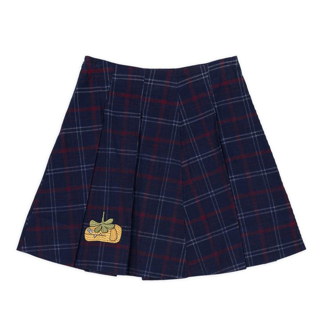 Brain Dead Mesa Pleated Skirt Back