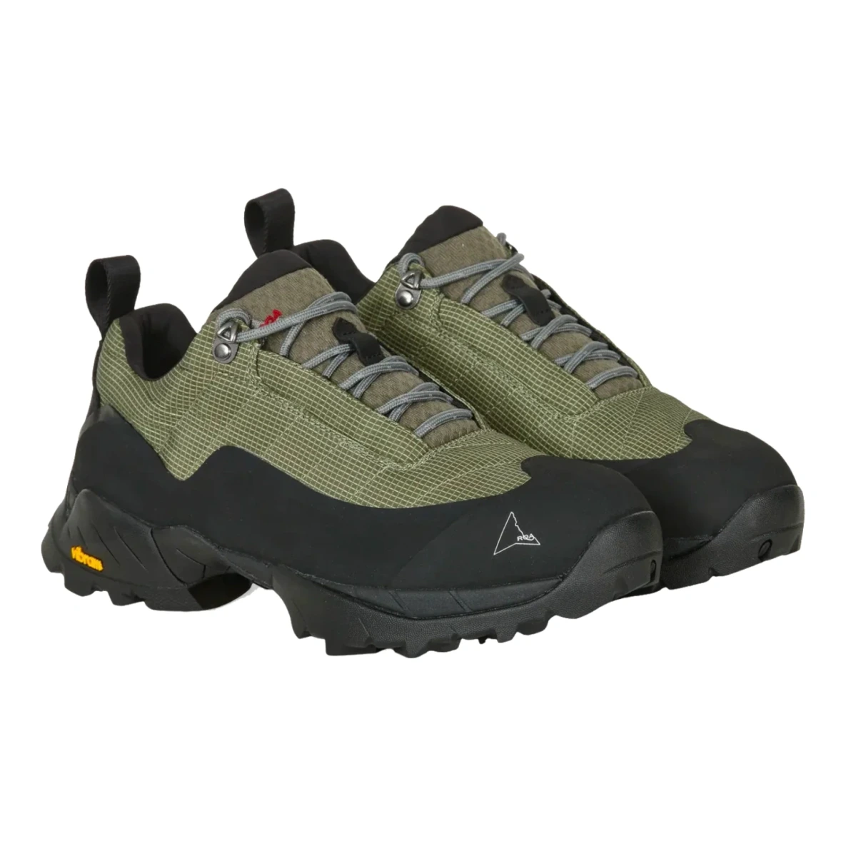 Roa Hiking Katharina Olive/Black side view in a white background