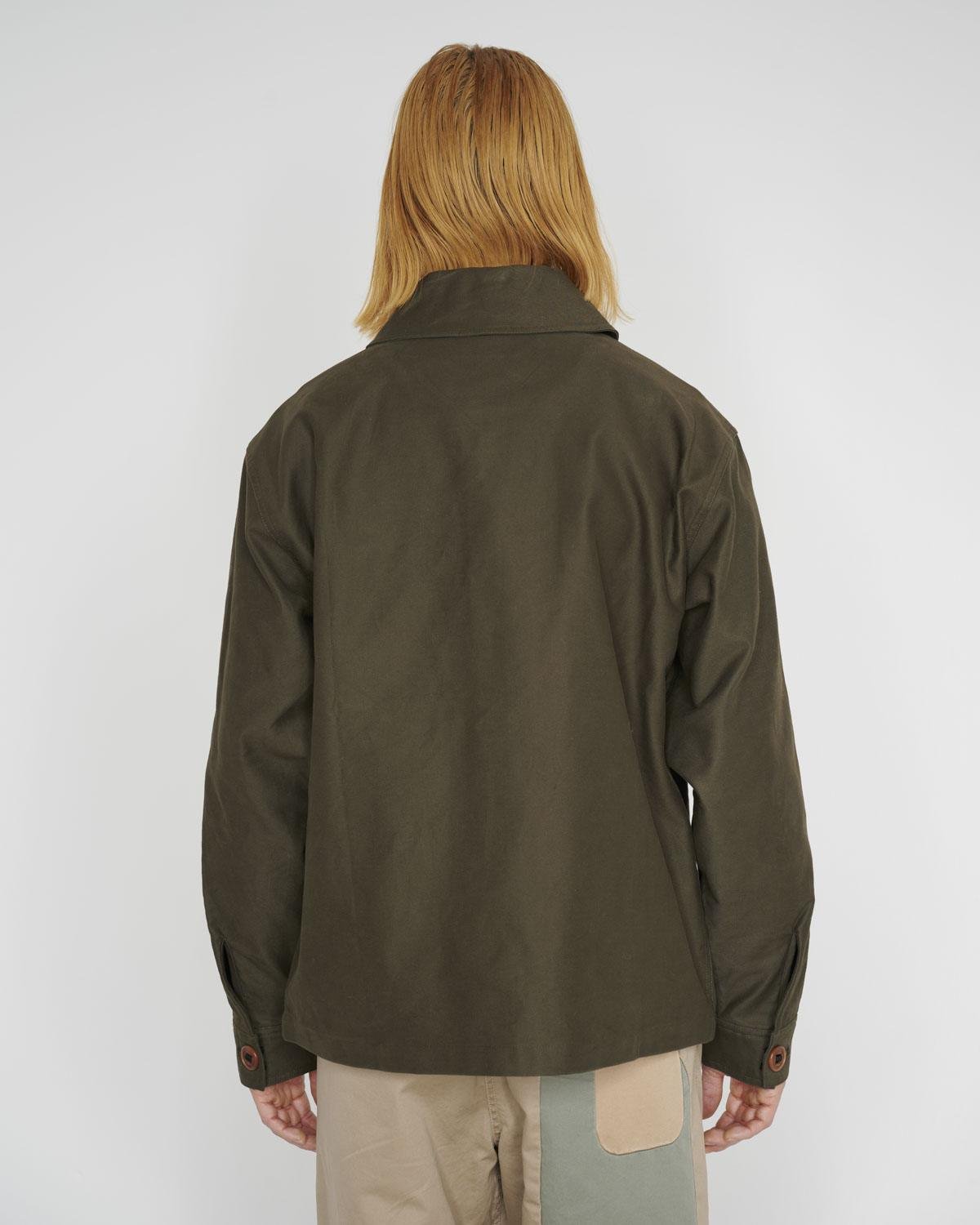 Brain Dead Shawl Collar Work Jacket Back