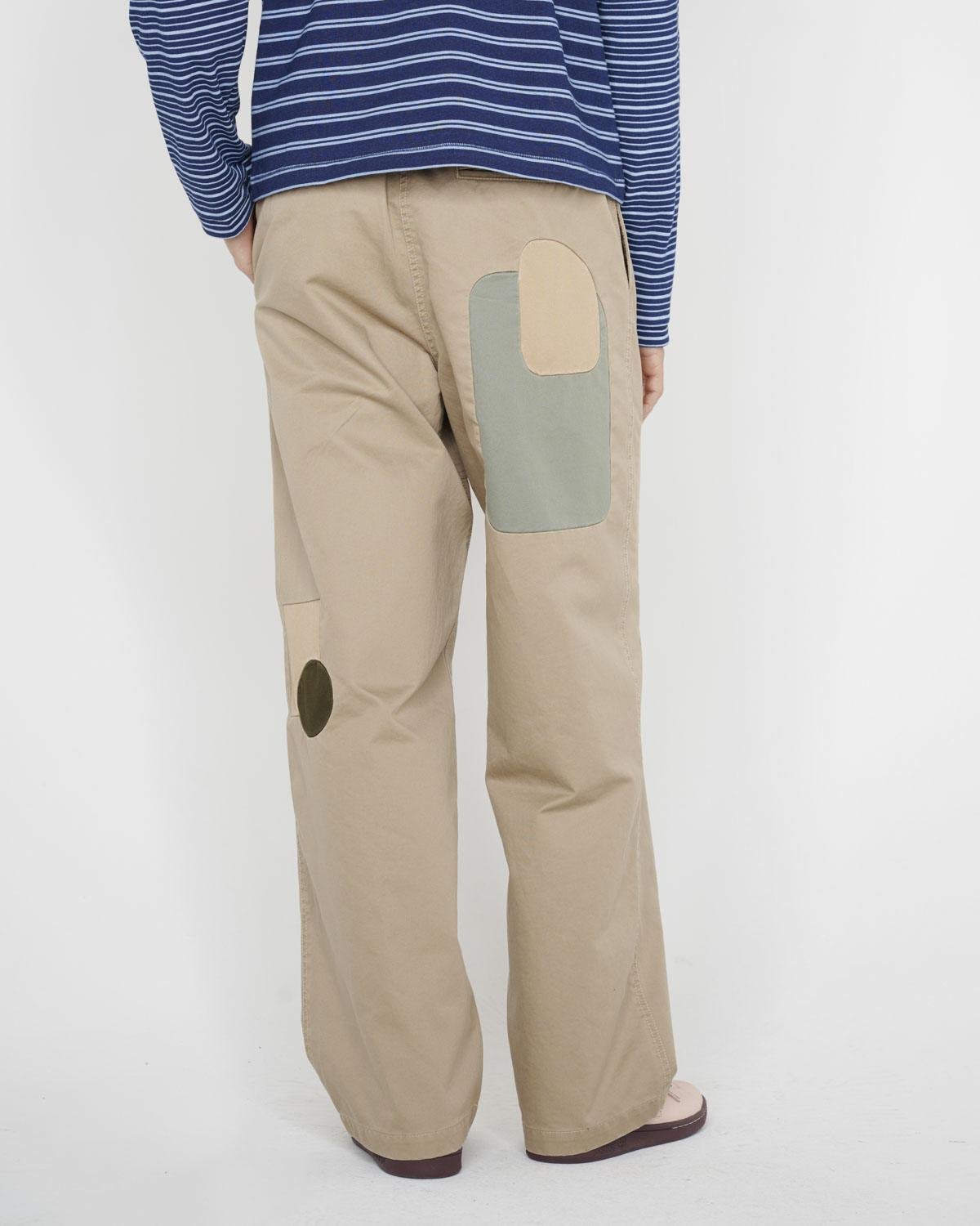 Brain Dead Twill Patchwork Climber Pant On Model