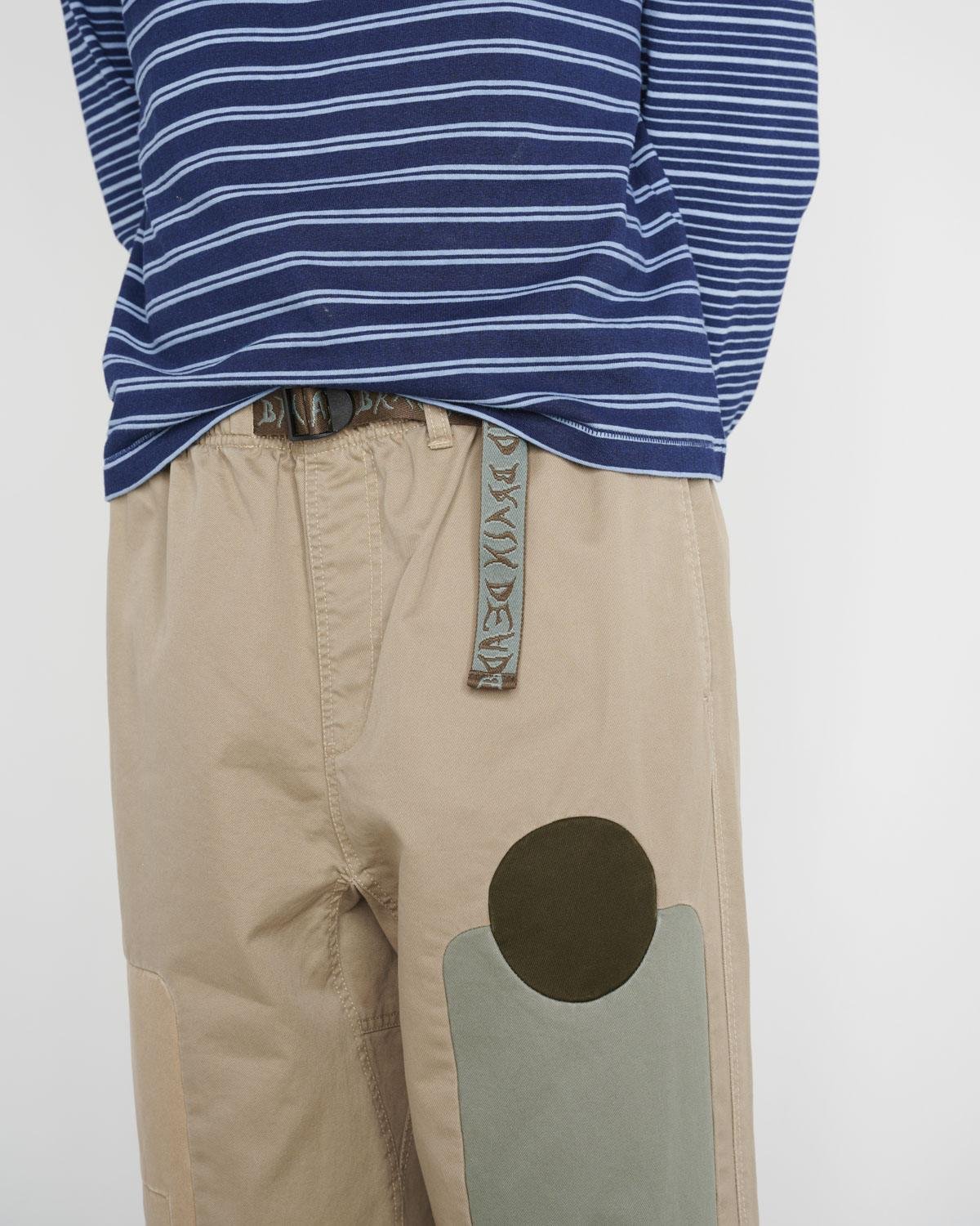 Brain Dead Twill Patchwork Climber Pant On Model