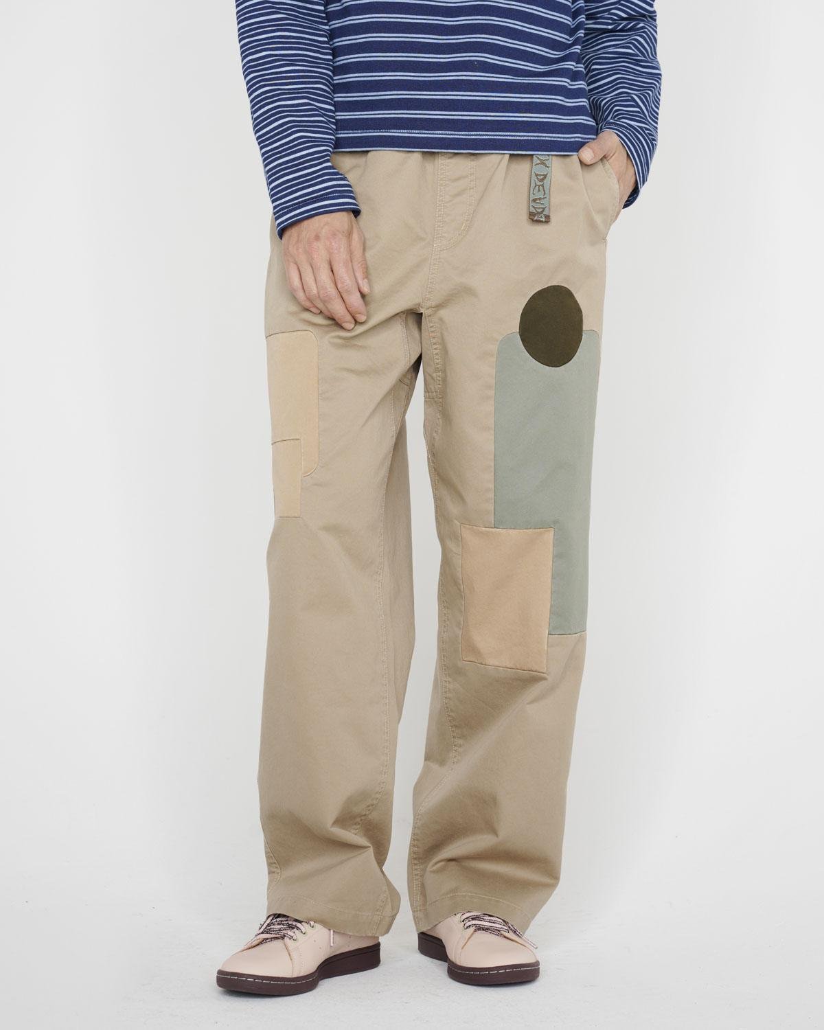 Brain Dead Twill Patchwork Climber Pant On Model